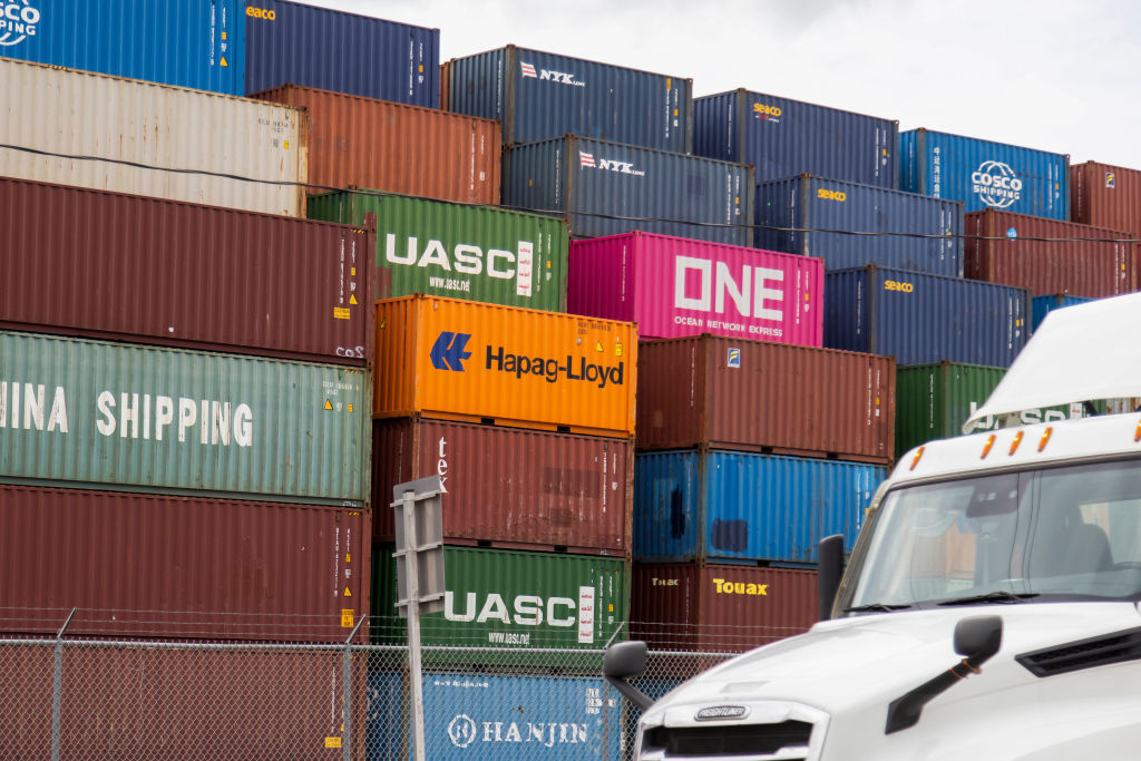 The Port of Newark in Newark, New Jersey, on Sept. 30, 2024.