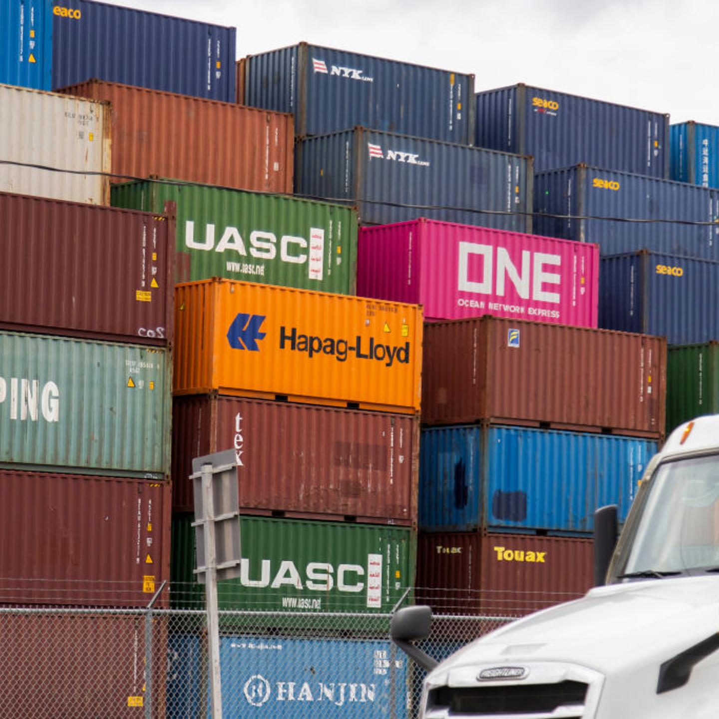 The Port of Newark in Newark, New Jersey, on Sept. 30, 2024.