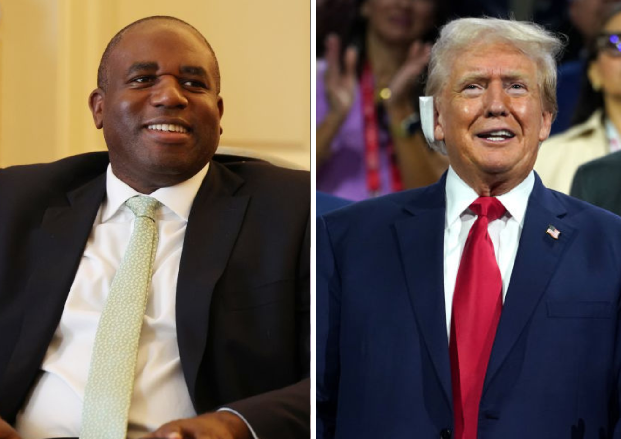 David Lammy, Donald Trump