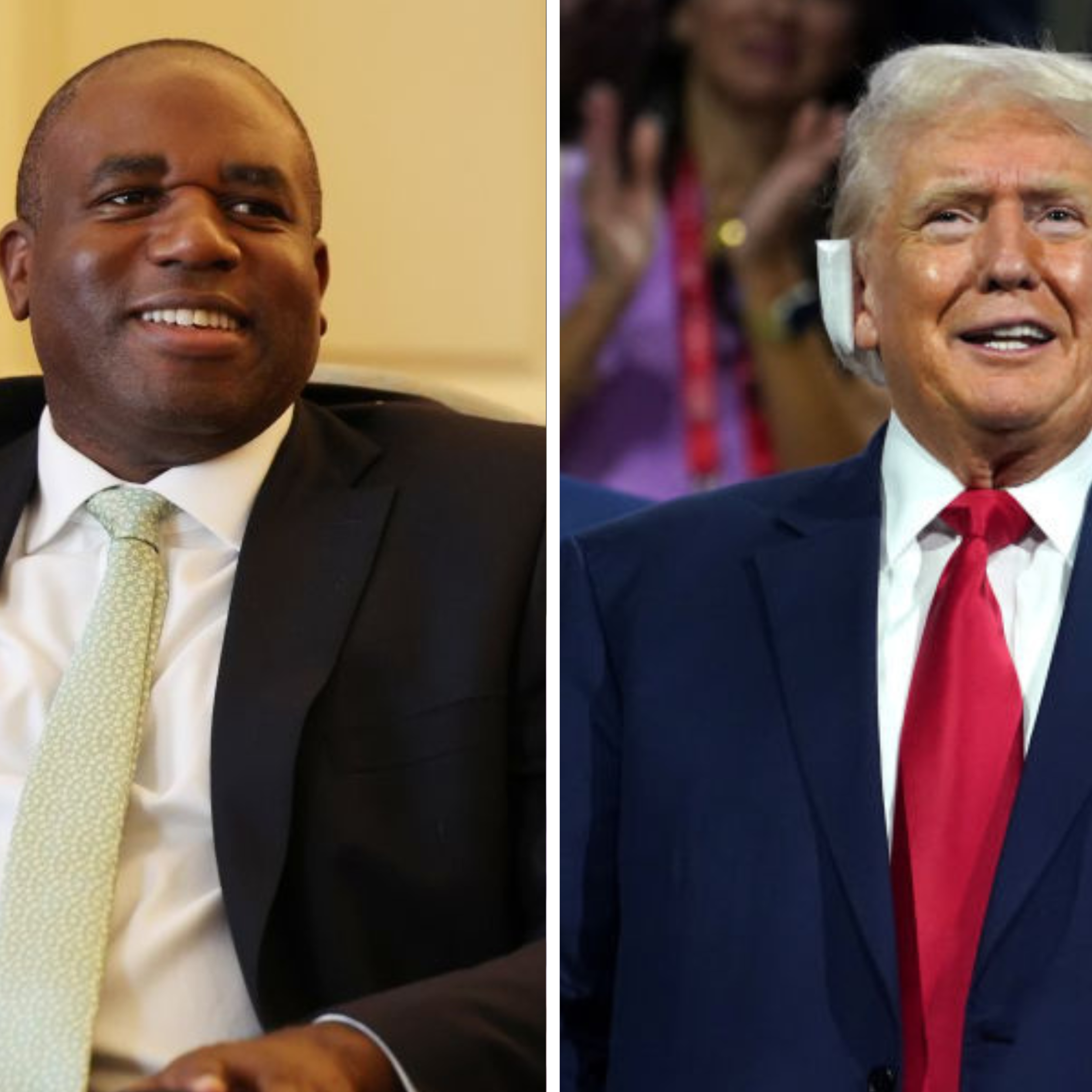 David Lammy, Donald Trump