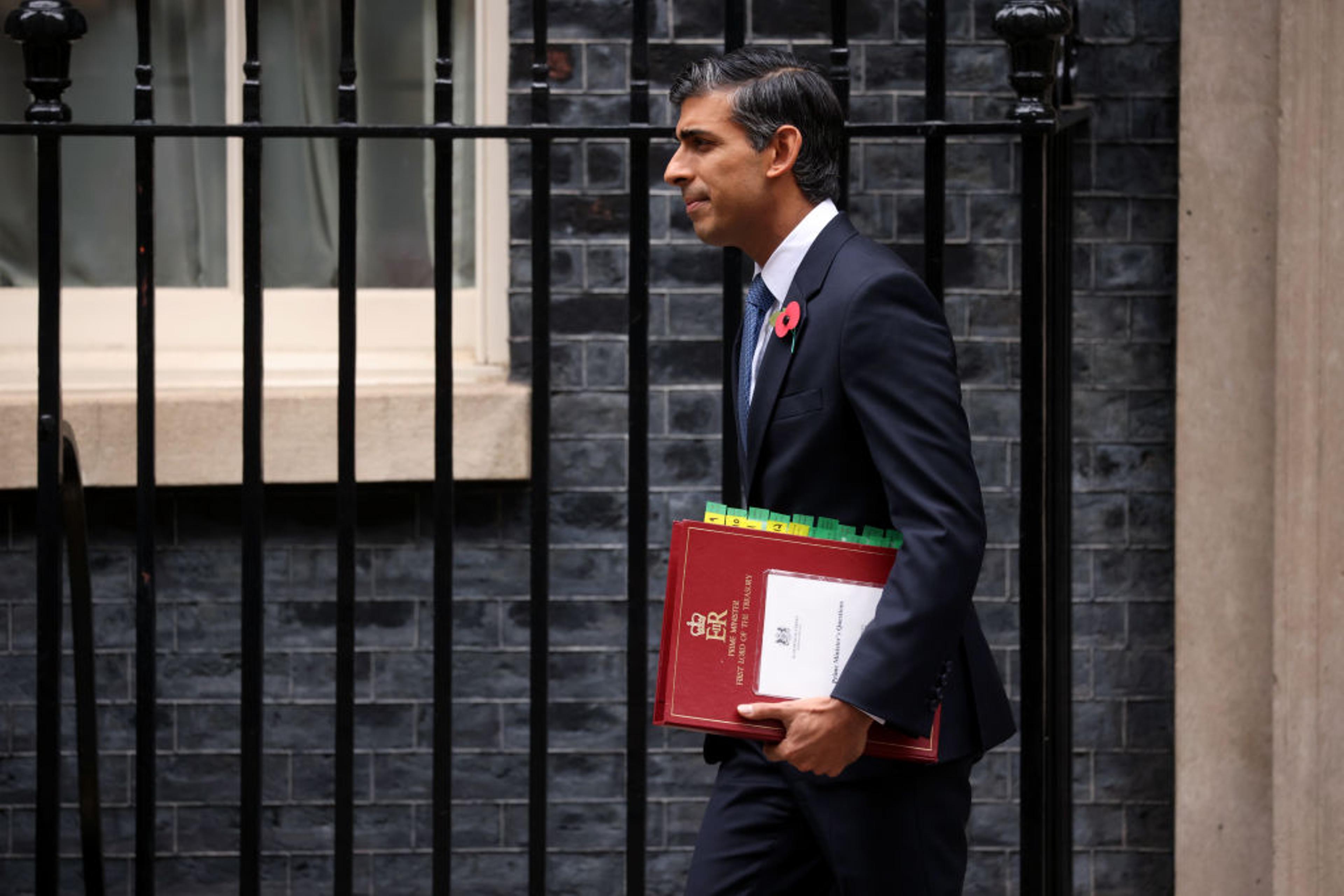 Rishi Sunak Attends Prime Minister's Questions