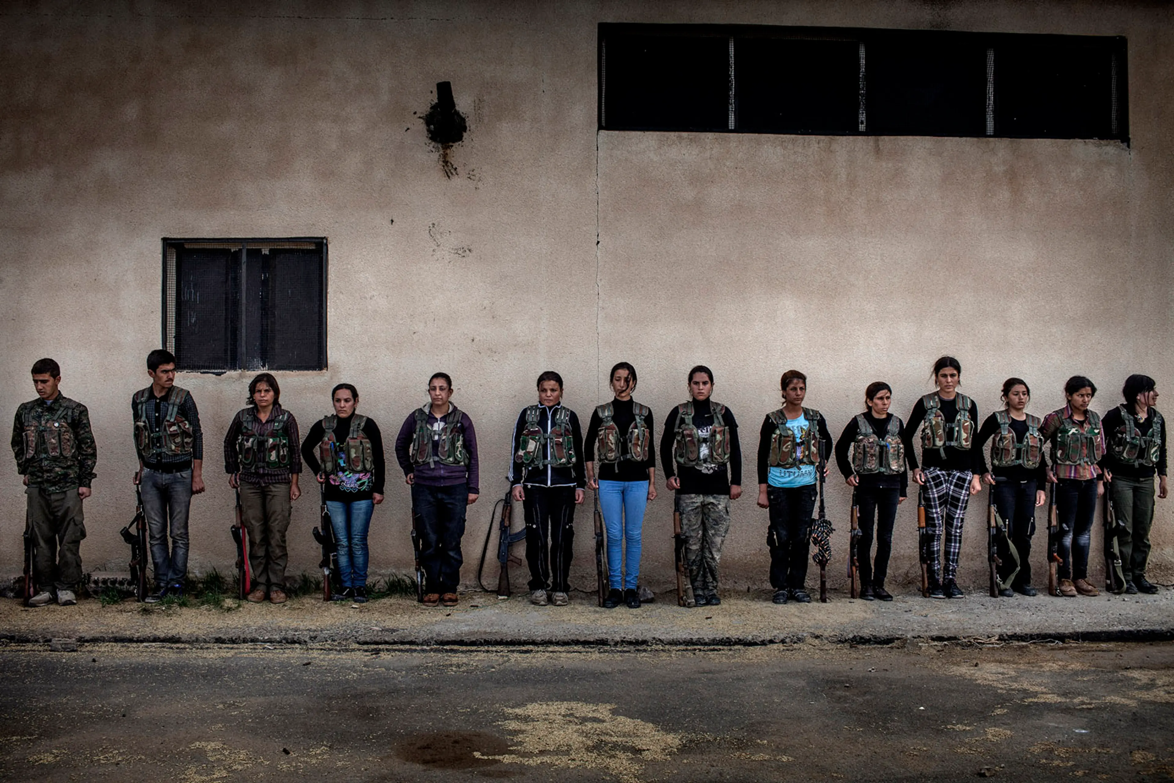 Camp Rojava Rojava, Syria: Fabio Bucciarelli in the Land of the Kurds