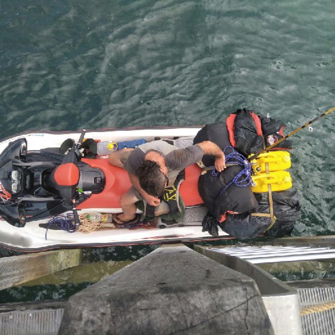 Australia Fugitive Captured Jet Ski
