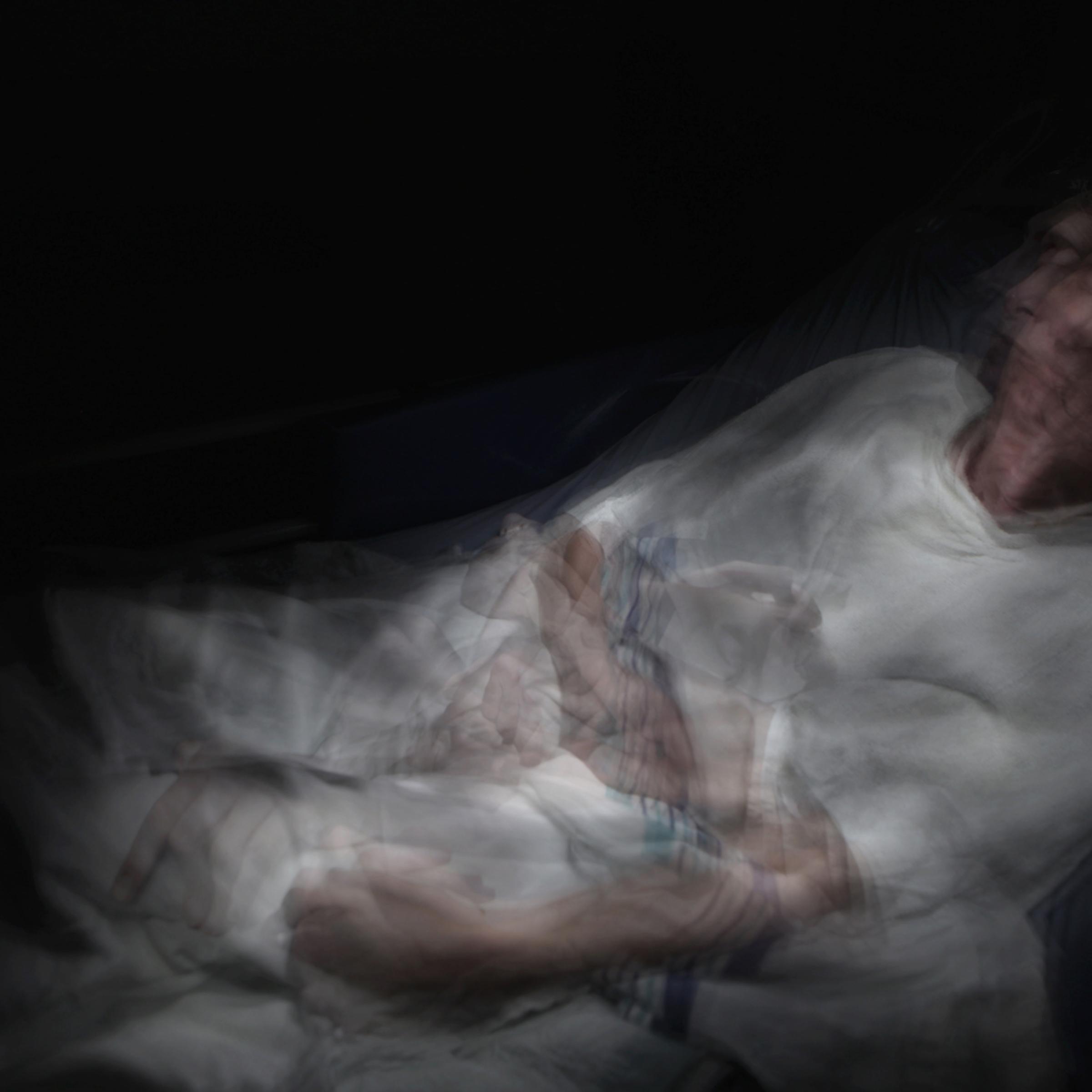 Rabbi Ronnie Cahana. Montreal, Canada, 2013.
<br><br>"You have to believe you're paralyzed to play the part of a quadriplegic; I don't. In my mind and in my dreams every night I Chagall-man float over the city, twirl and swirl. With my toes kissing the floor. I know nothing about this statement of man without motion. Everything has motion. The heart pumps, the bloods race course, the lungs culminate, the body heaves, the mouth moves, the eyes turn inside-out. We never stagnate. Life triumphs up and down." —<i>Rabbi Cahana</i>