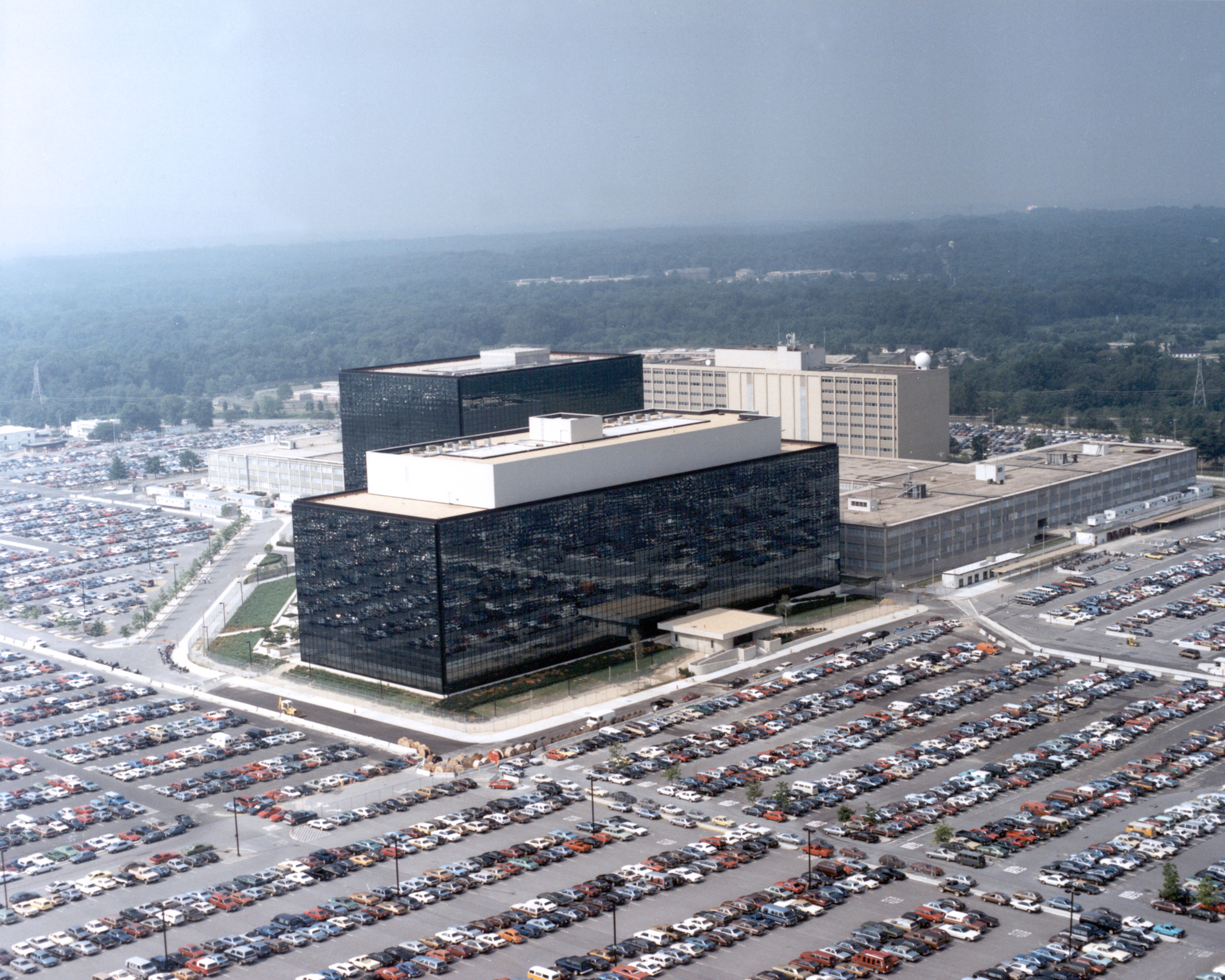 The headquarters of the NSA in Fort Meade, Maryland.