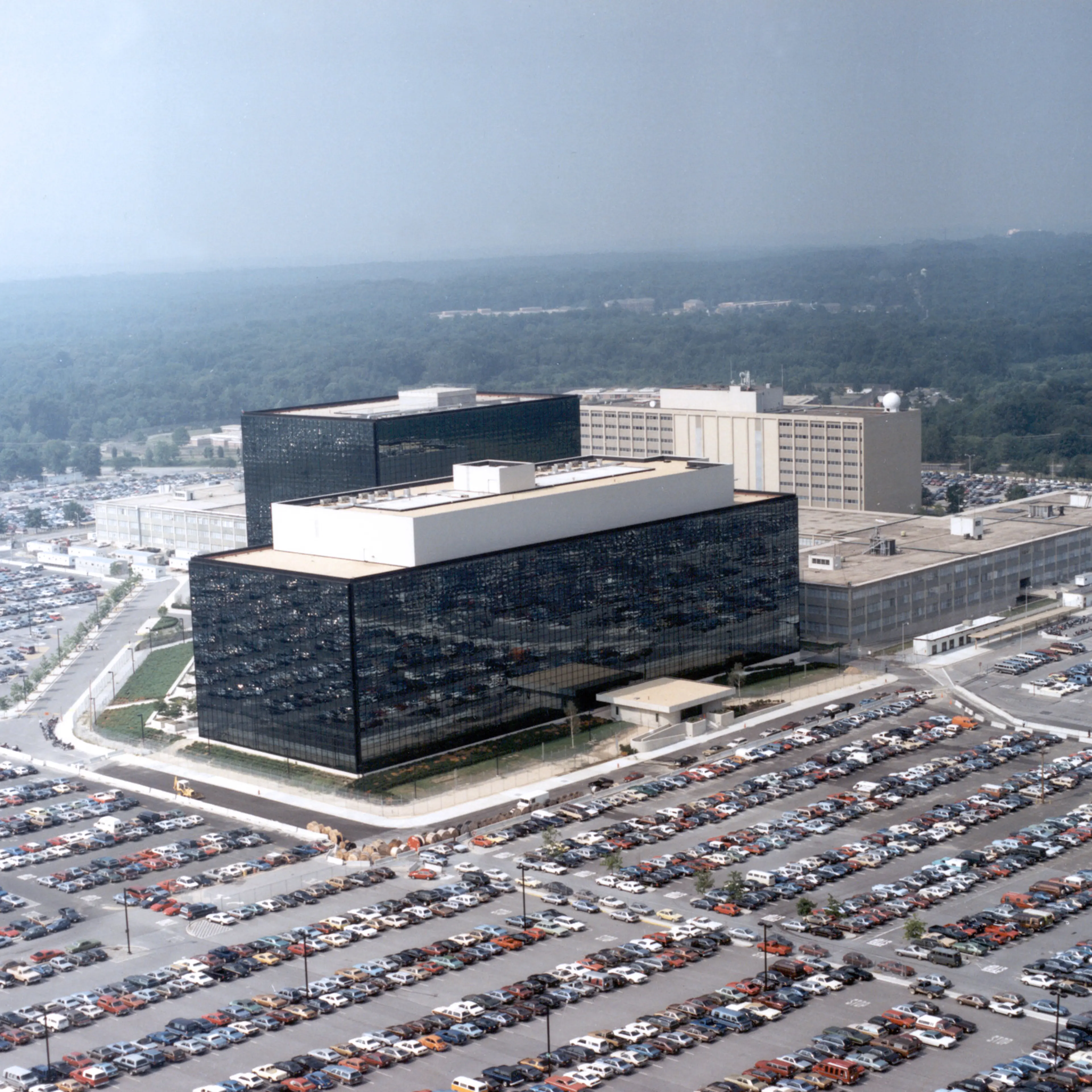 The headquarters of the NSA in Fort Meade, Maryland.