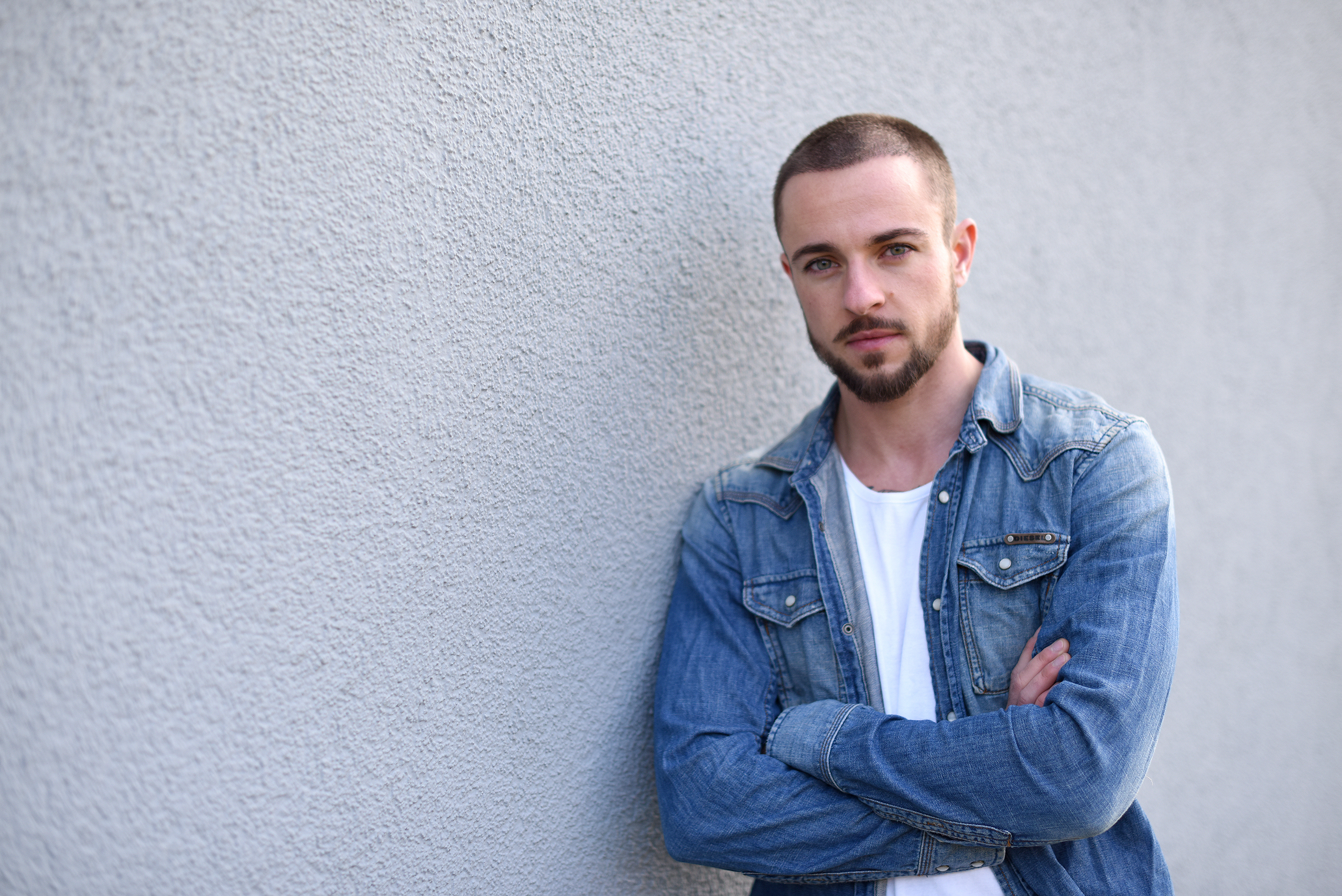 Transgender model Benjamin Melzer