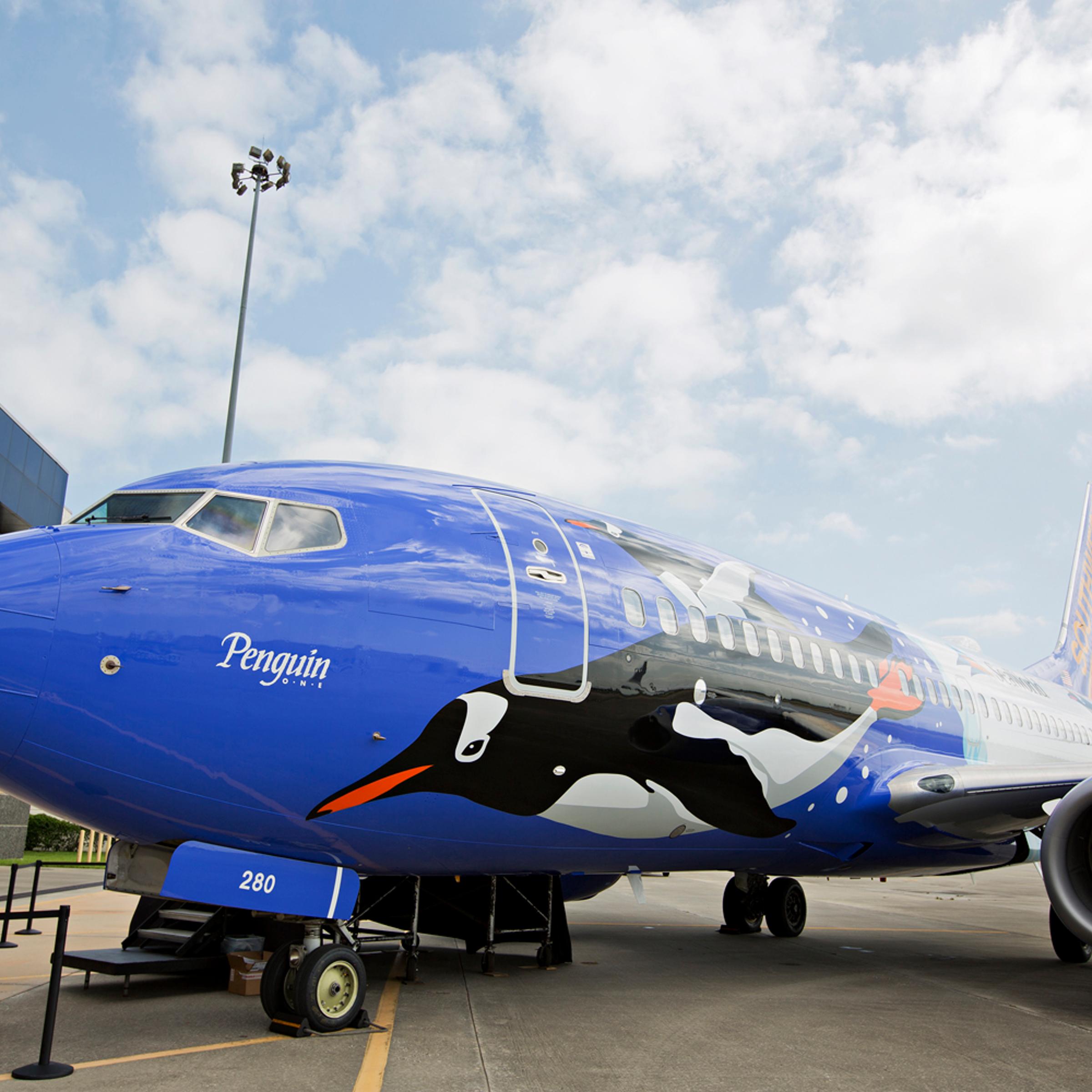 Southwest Airlines debuts Penguin One in celebration of 25 years
