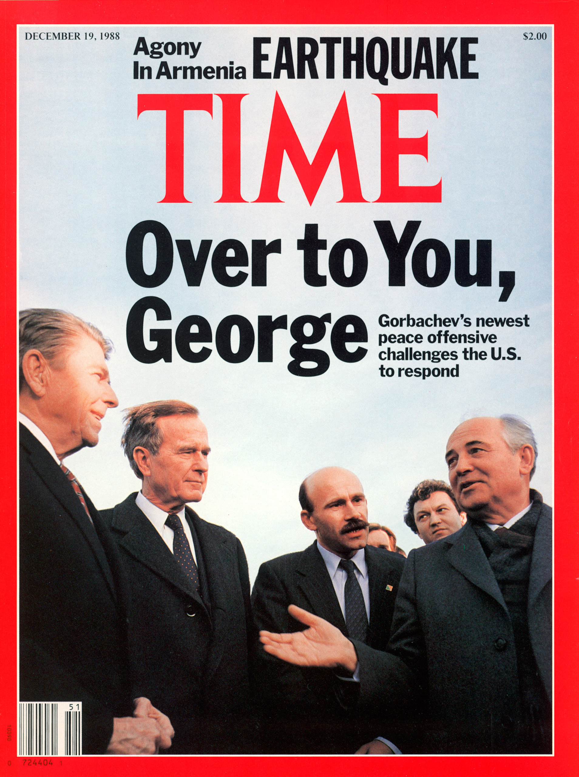 See President George H.W. Bush on the Cover of TIME Magazine