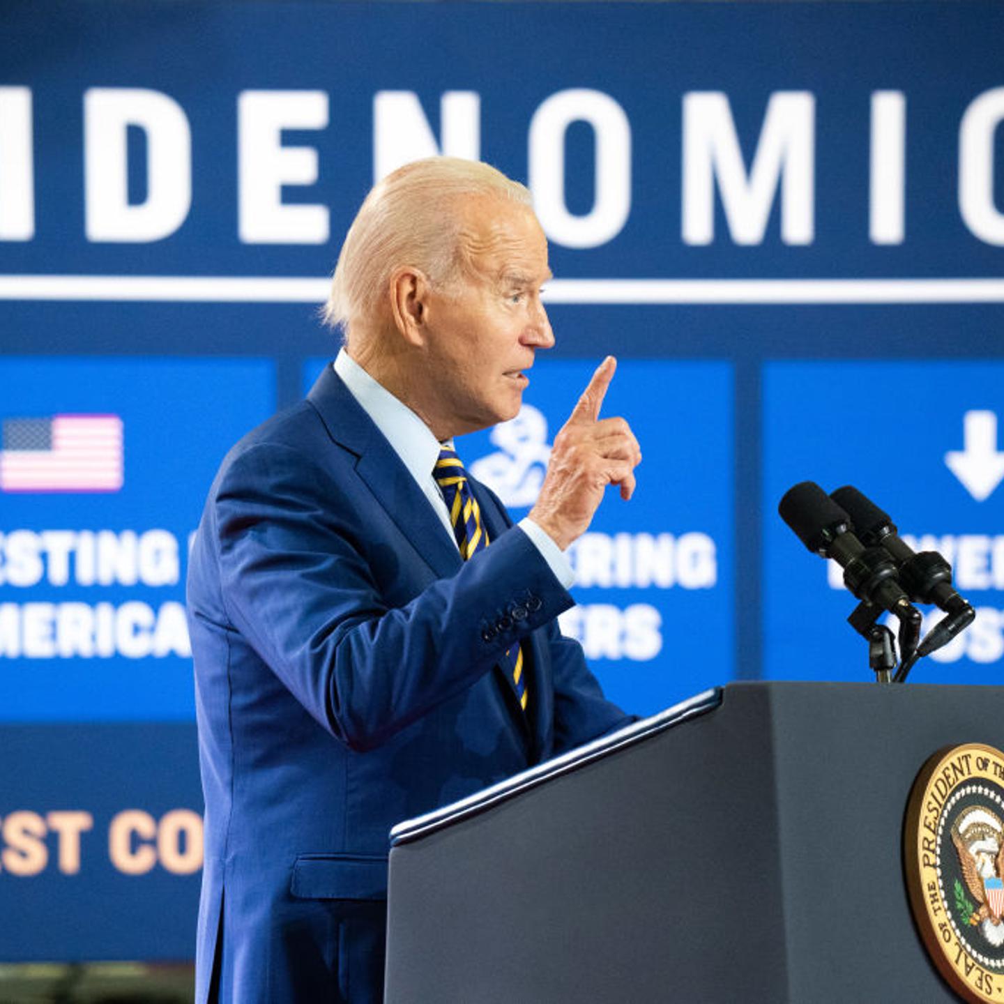 President Biden Delivers Remarks At Flex LTD In West Columbia, South Carolina