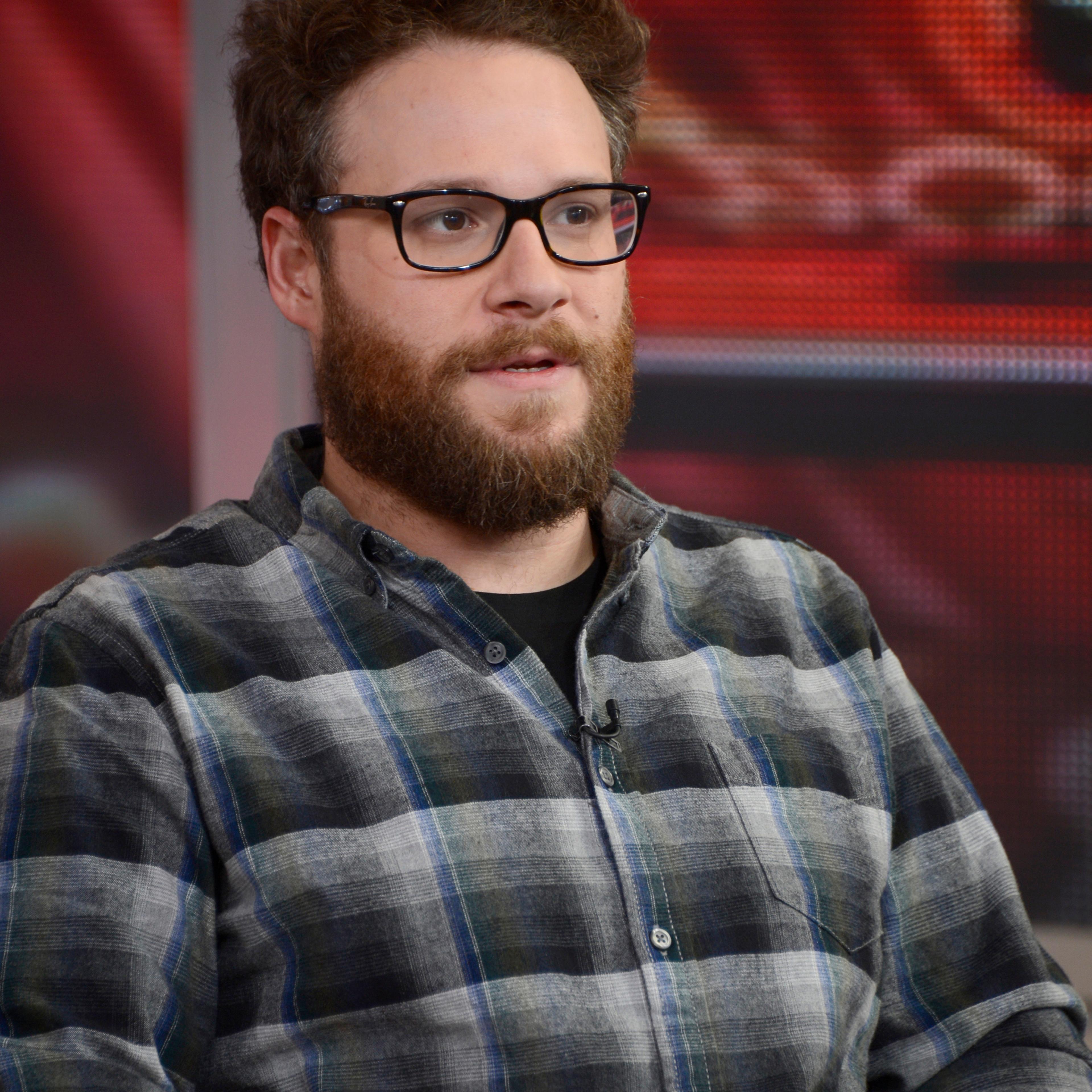 Seth Rogen appears on Good Morning America, Dec. 16, 2014.