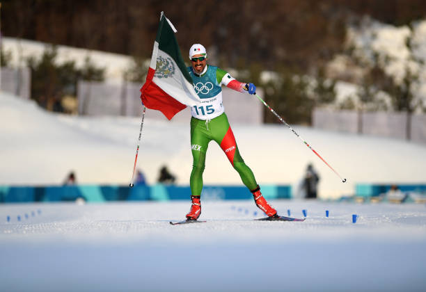 Cross-Country Skier German Madrazo at the 2018 Winter Olympics