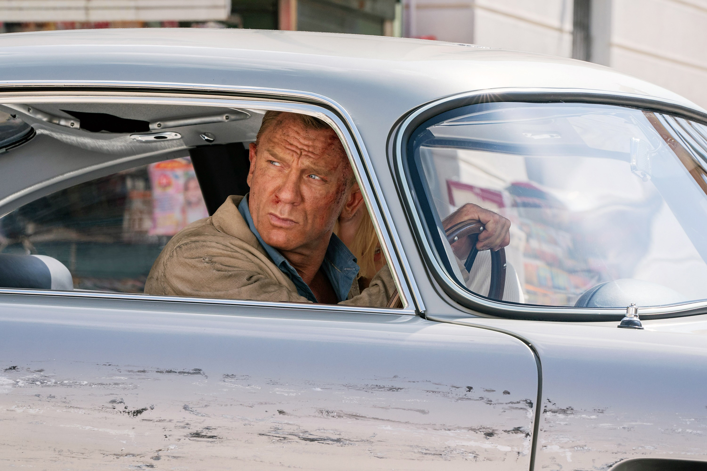 Daniel Craig as James Bond in <em>No Time to Die</em>