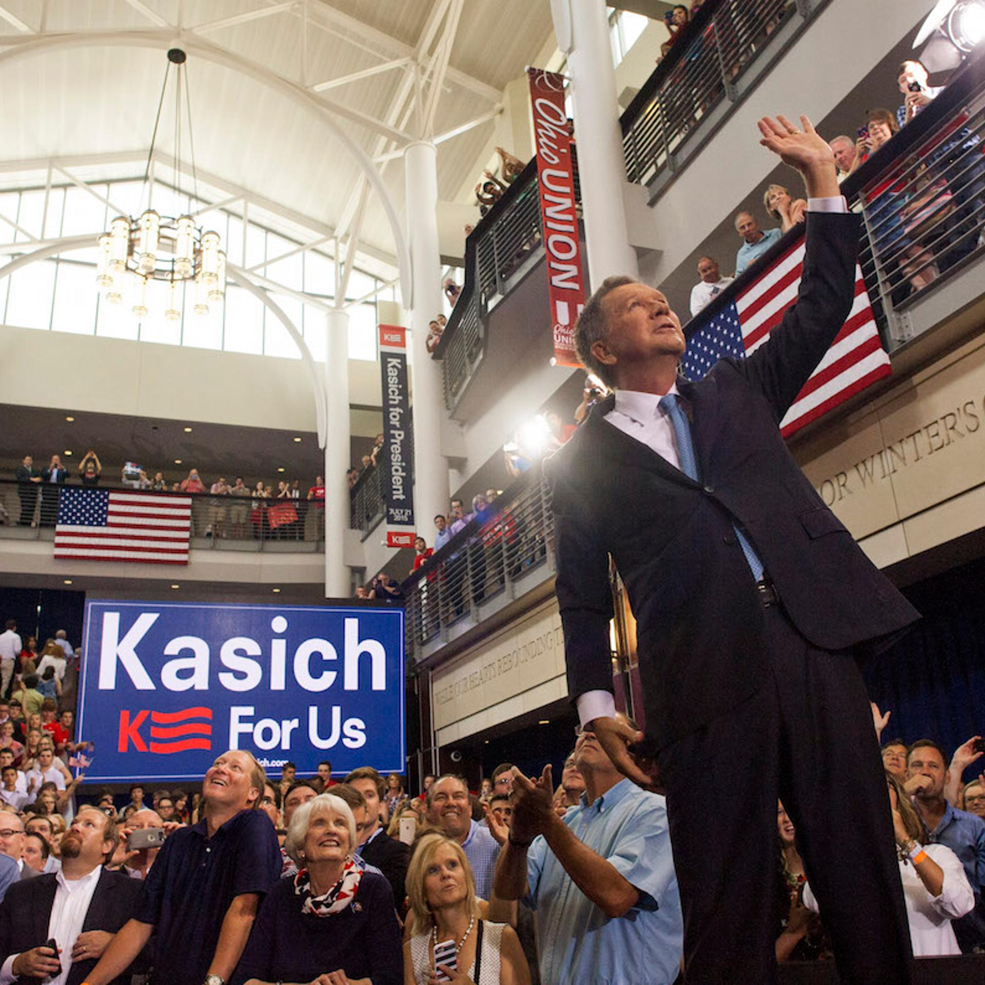 Ohio Gov. John Kasich Announces Candidacy For President