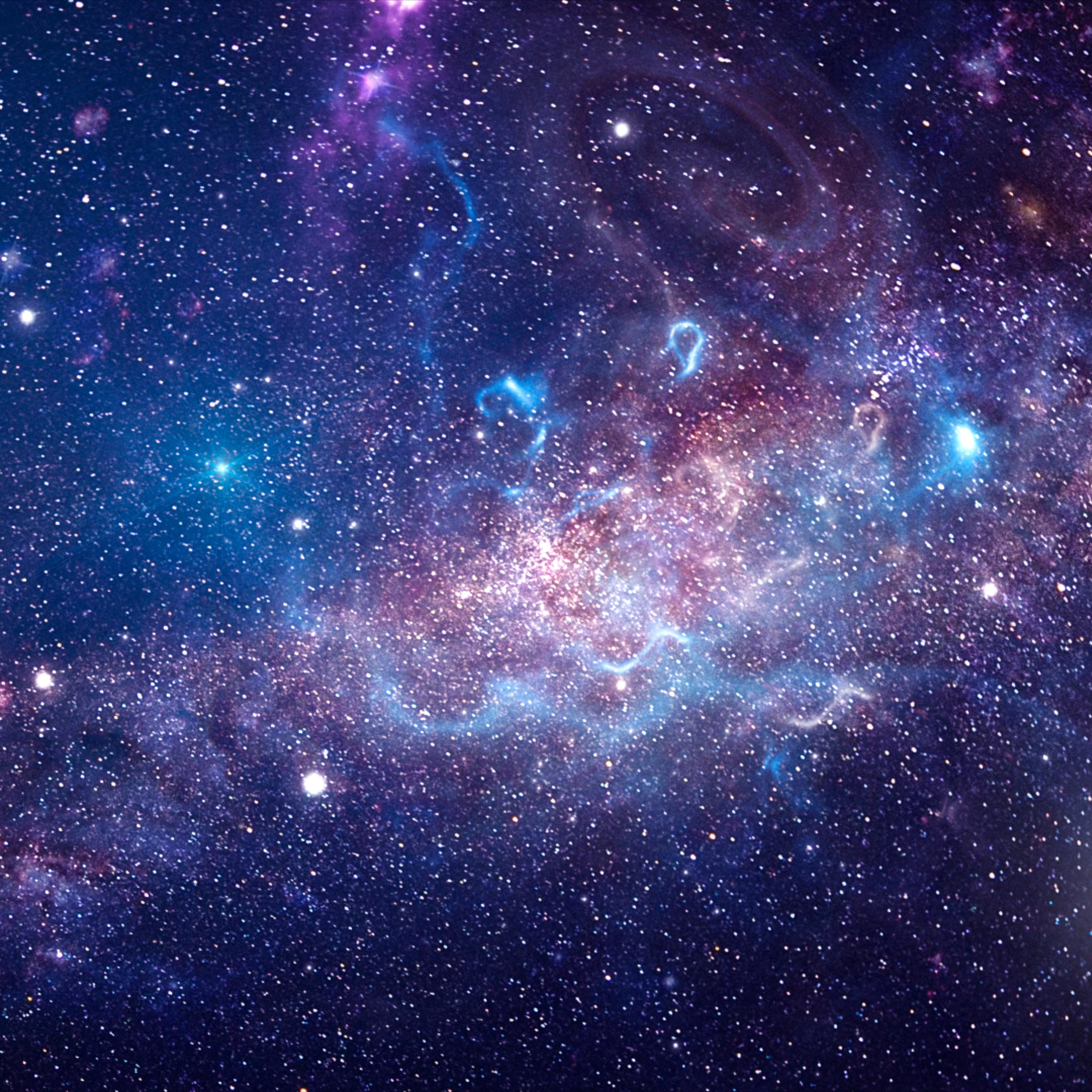 Background of galaxy and stars