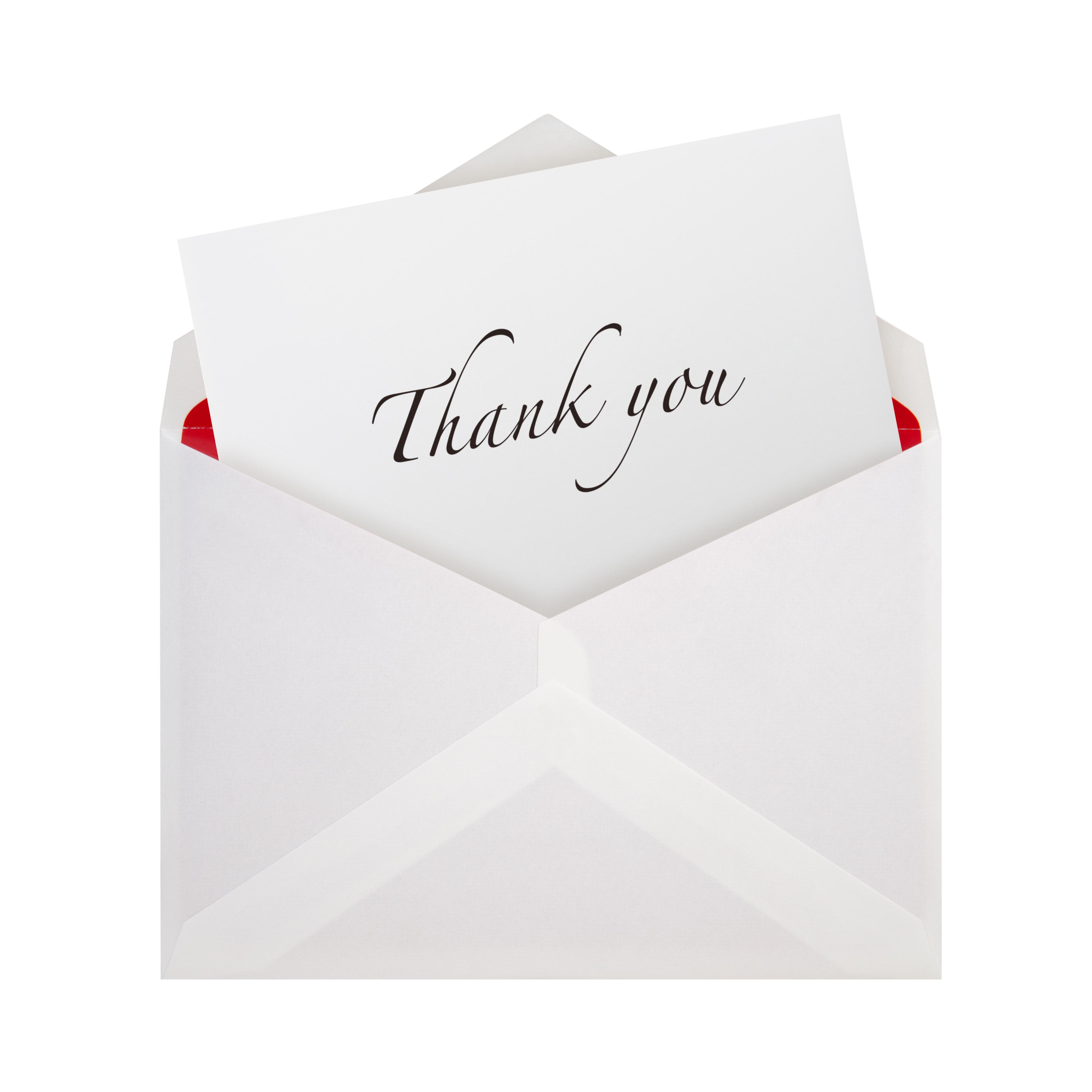 thank you note