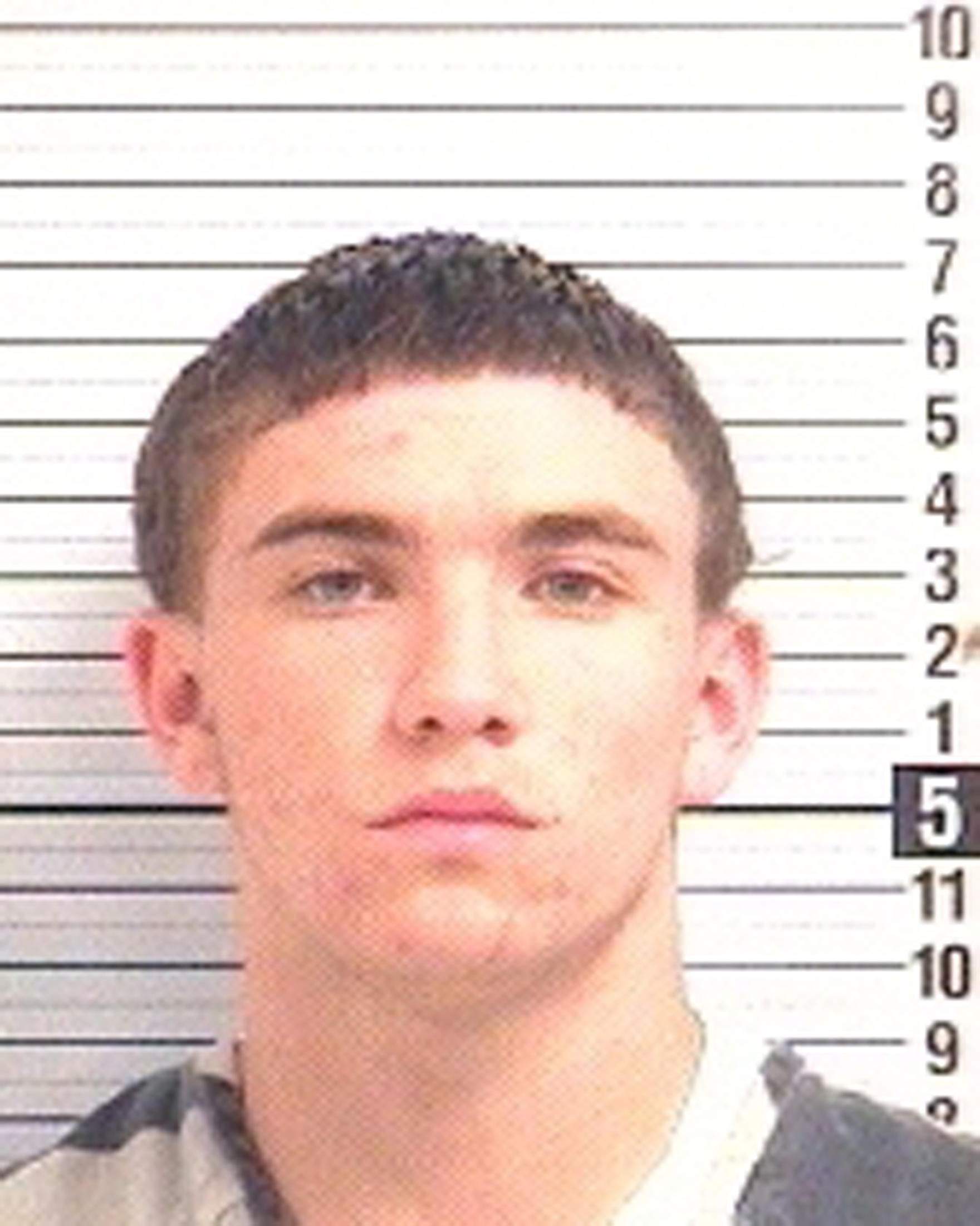 Dalton Hayes is shown in this Bay County Sheriff's Office booking photo