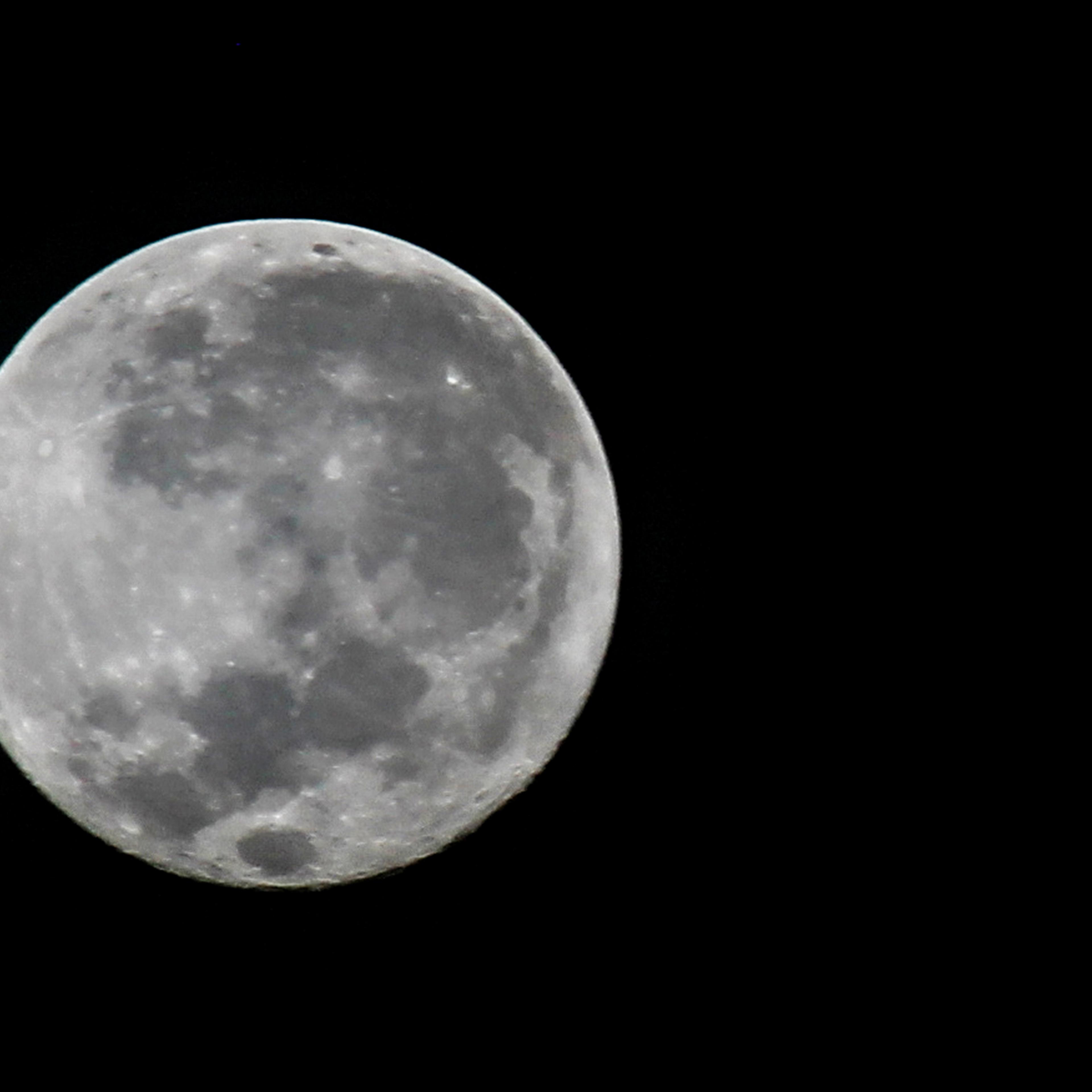 A View The Supermoon Phenomenon In Aceh, Indonesia