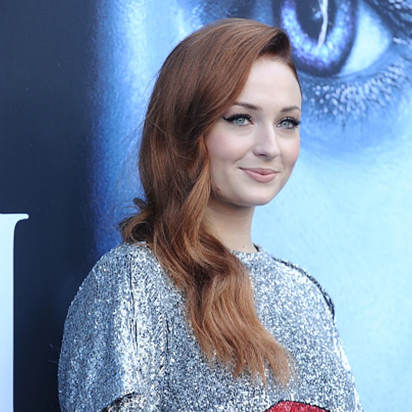 Sophie Turner attends the season 7 premiere of 'Game Of Thrones' at Walt Disney Concert Hall on July 12, 2017 in Los Angeles, California.