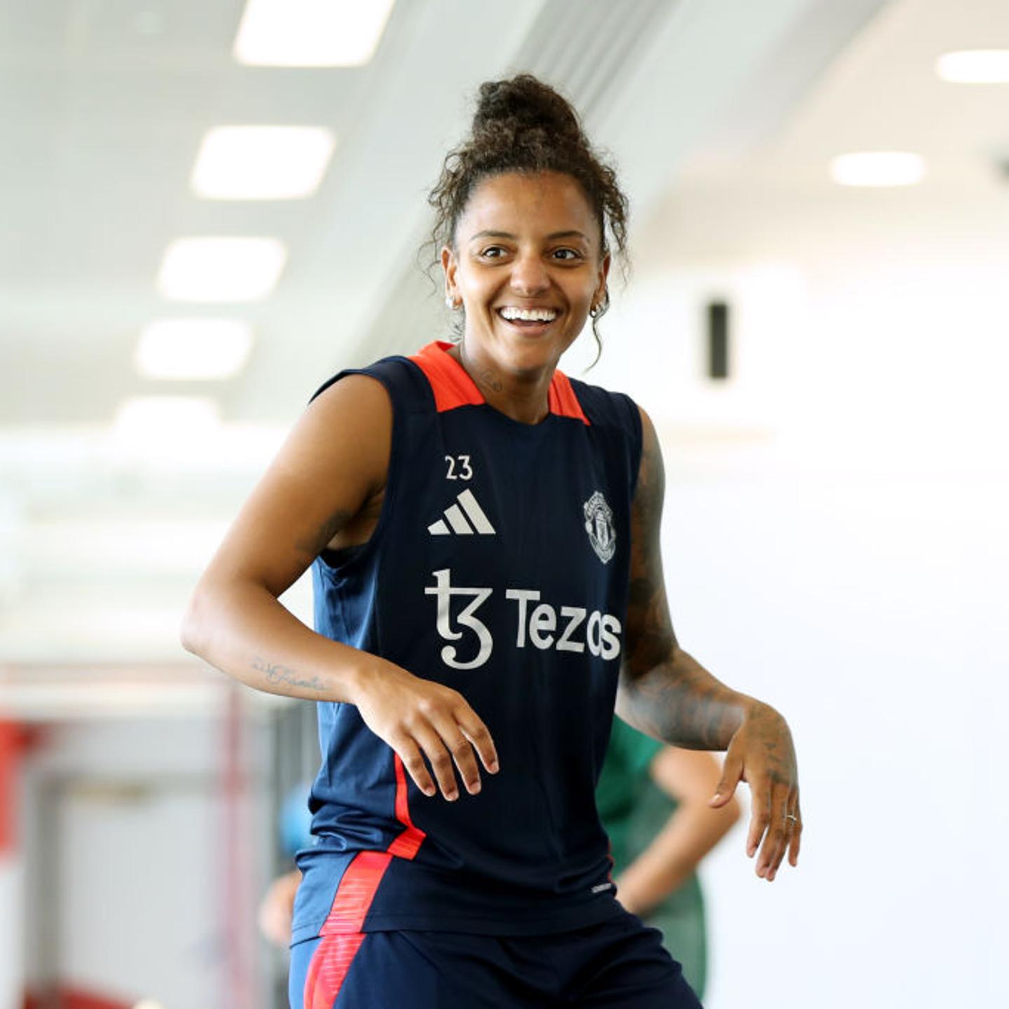 Manchester United Women Pre-Season Training Session