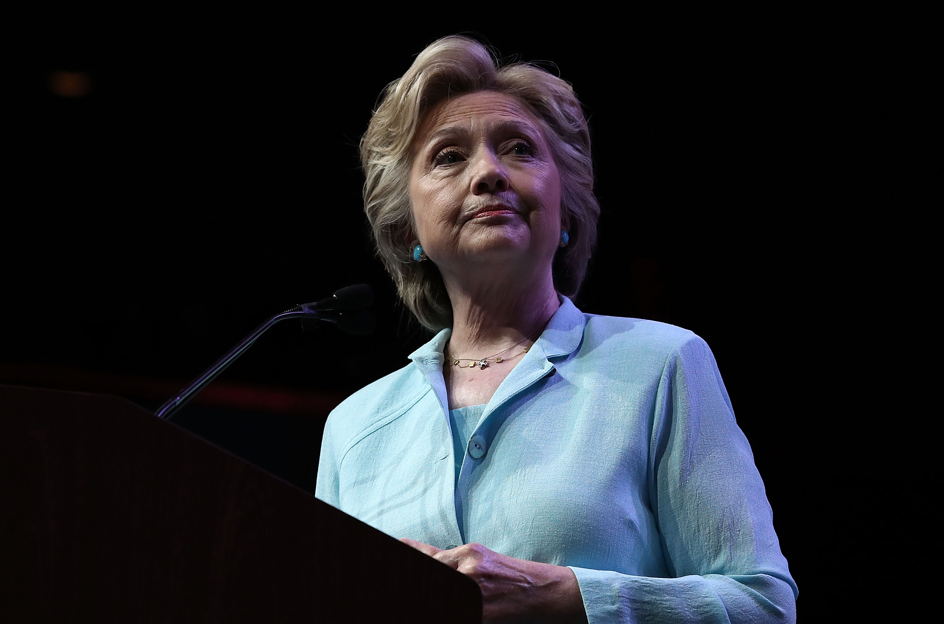 Hillary Clinton Speaks At The National Association Of Black And Hispanic Journalists Joint Convention In D.C.