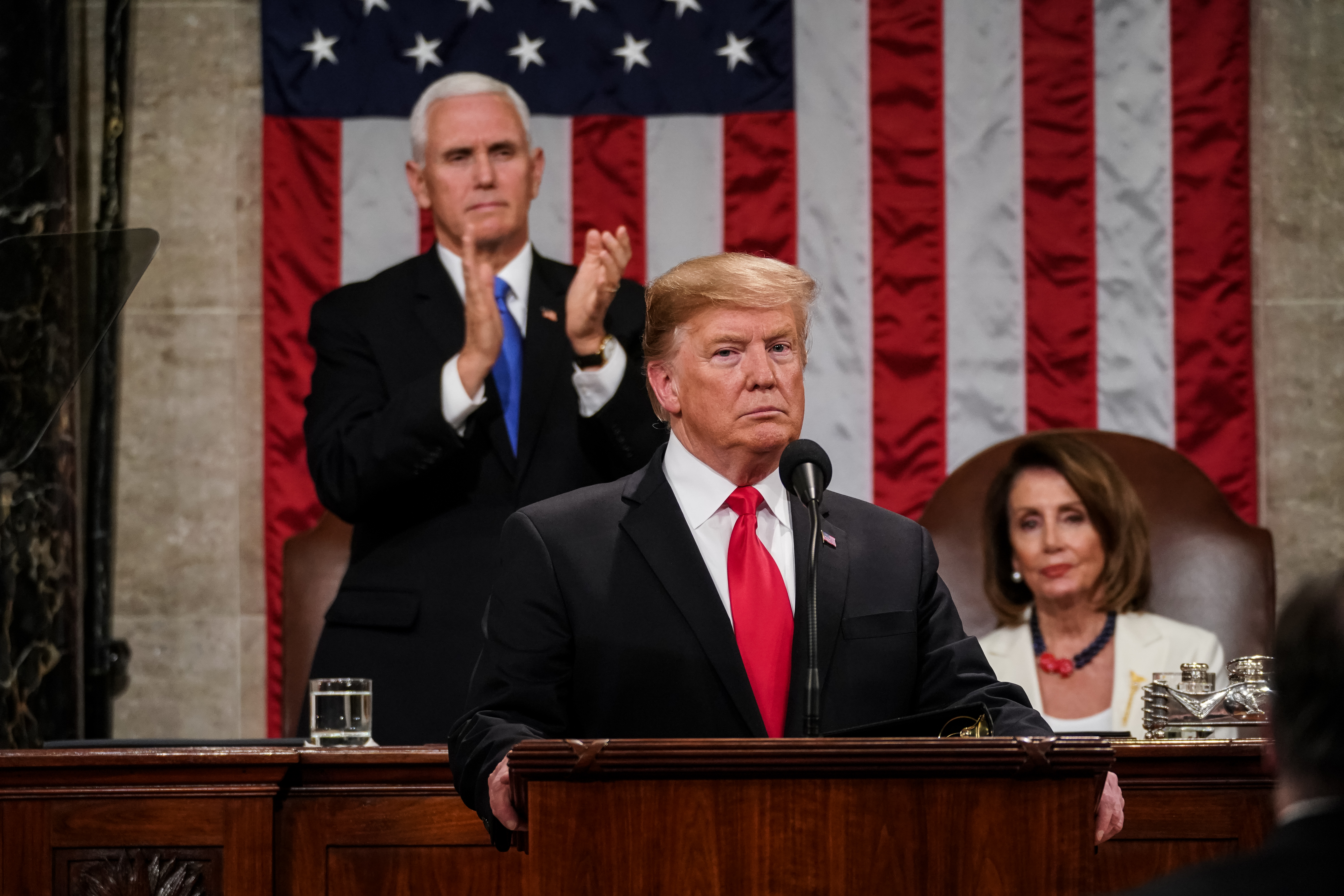 President Trump Delivers State Of The Union Address To Joint Session Of Congress