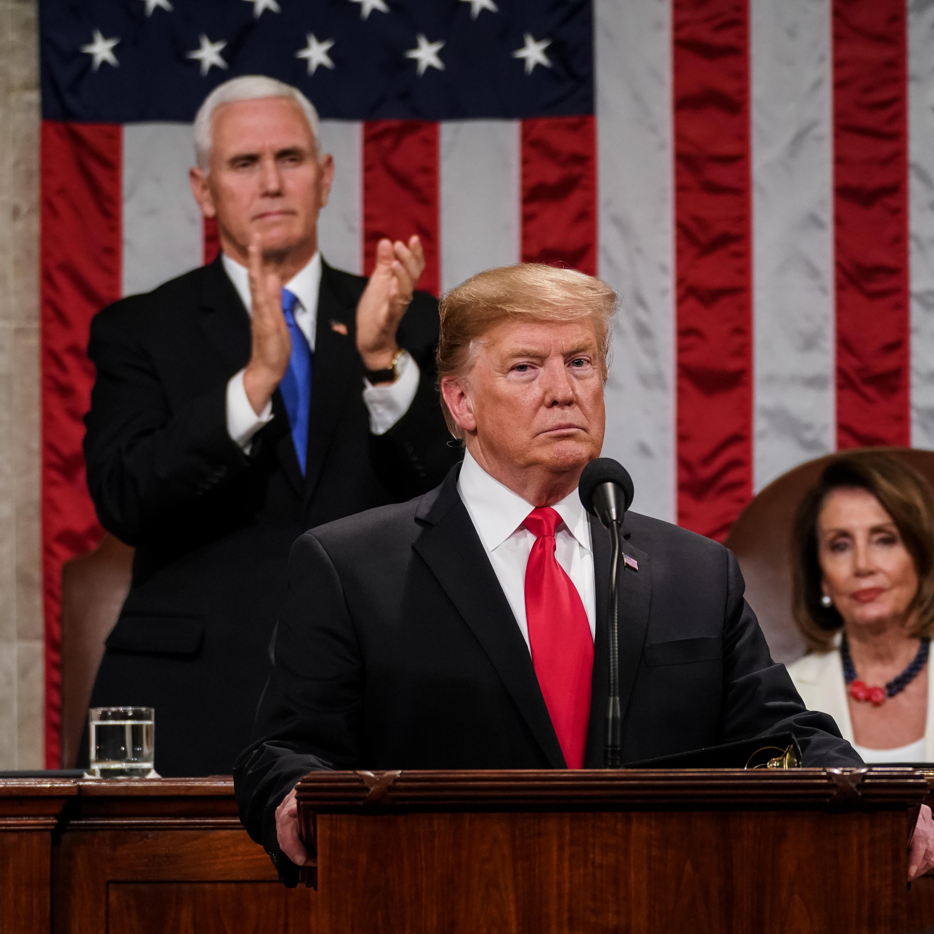 President Trump Delivers State Of The Union Address To Joint Session Of Congress