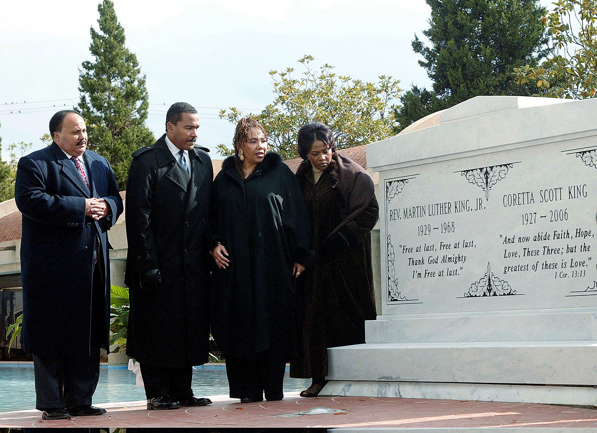 MLK Children Legal Battle, Atlanta, USA