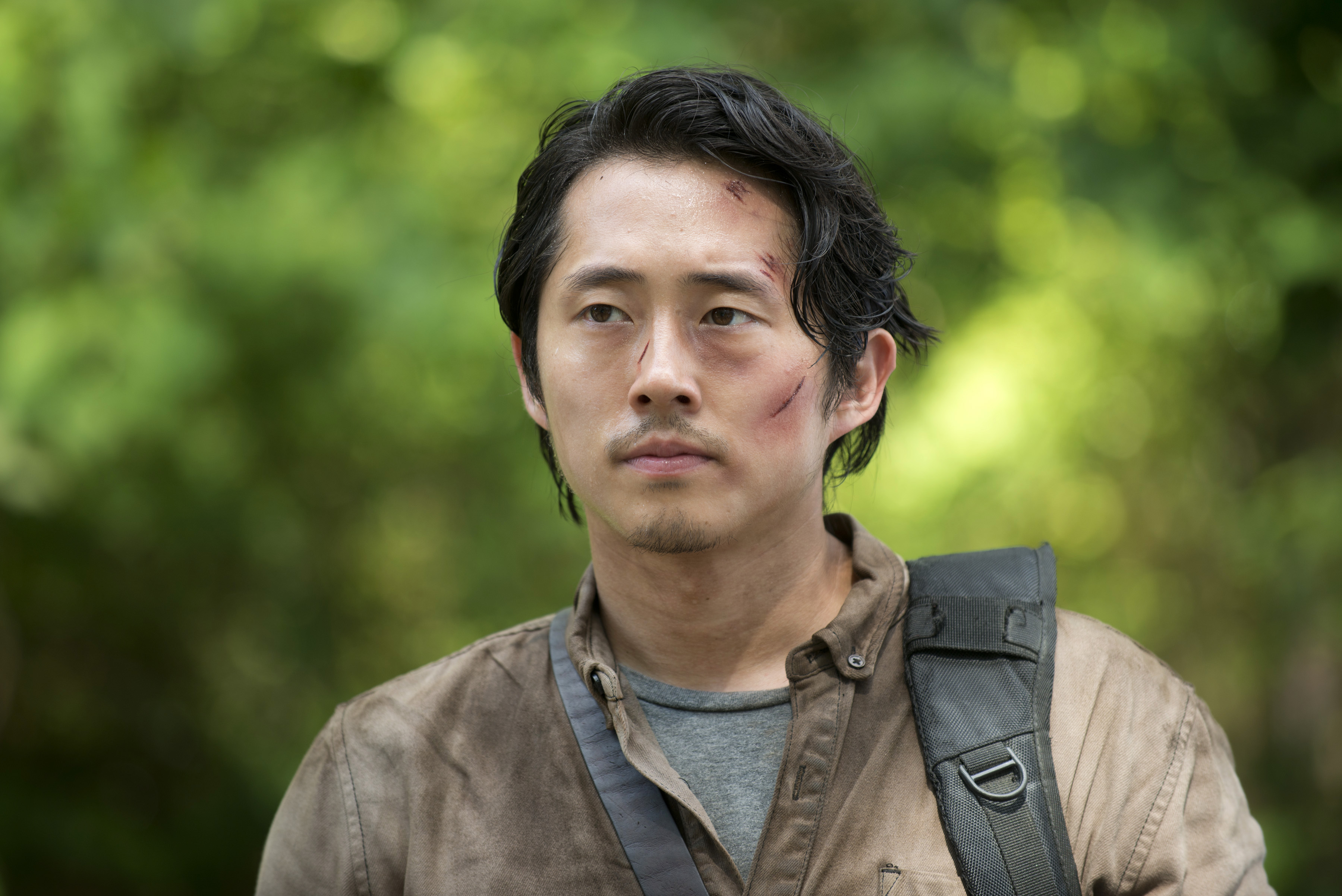 Steven Yeun as Glenn Rhee in The Walking Dead
