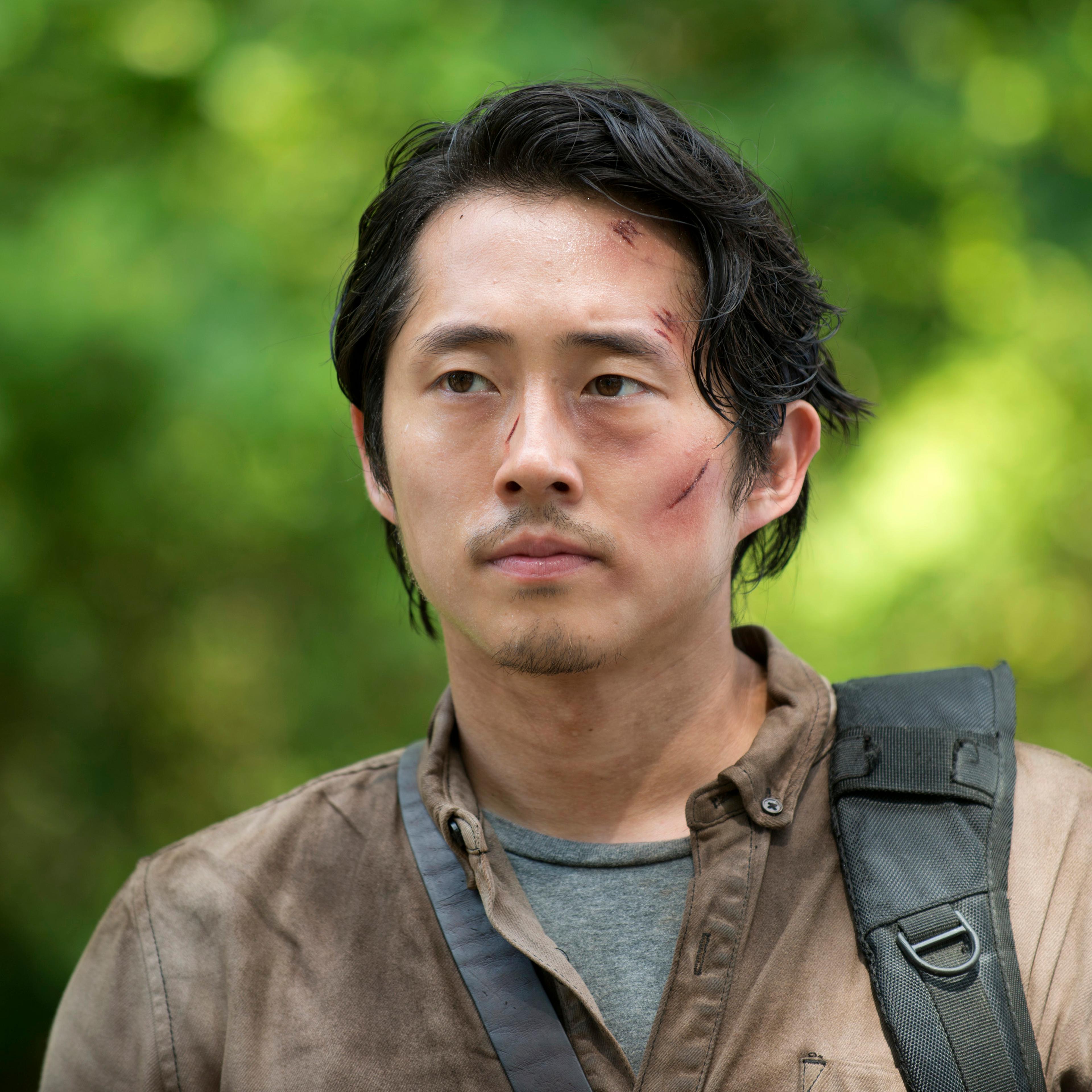 Steven Yeun as Glenn Rhee in The Walking Dead