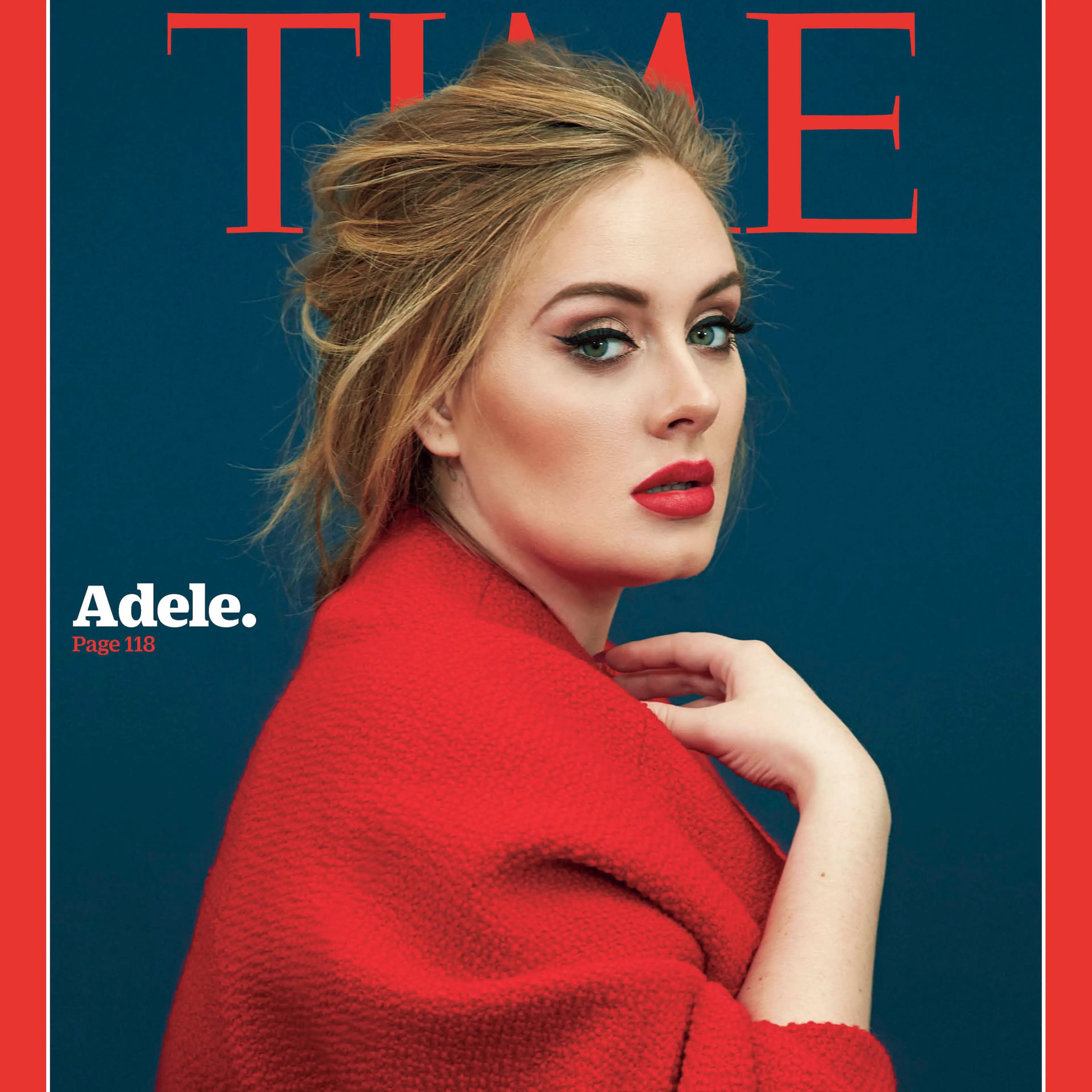 The Year Ahead Adele Time Magazine Cover