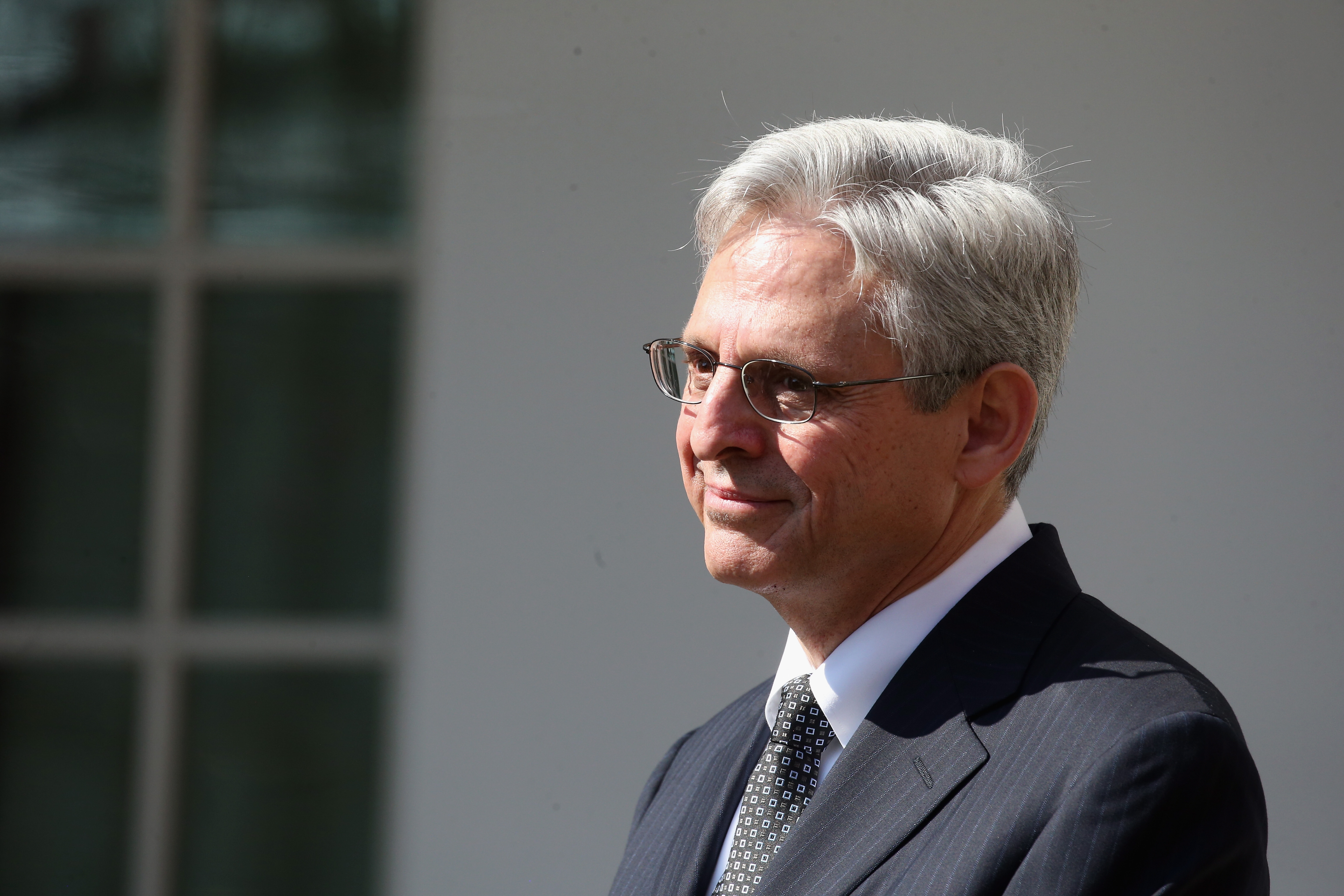 Chief Judge Merrick B. Garland is introduced by U.S. President Barack Obama as the nominee for the Supreme Court in the Rose Garden at the White House in Washington, DC on March 16, 2016.