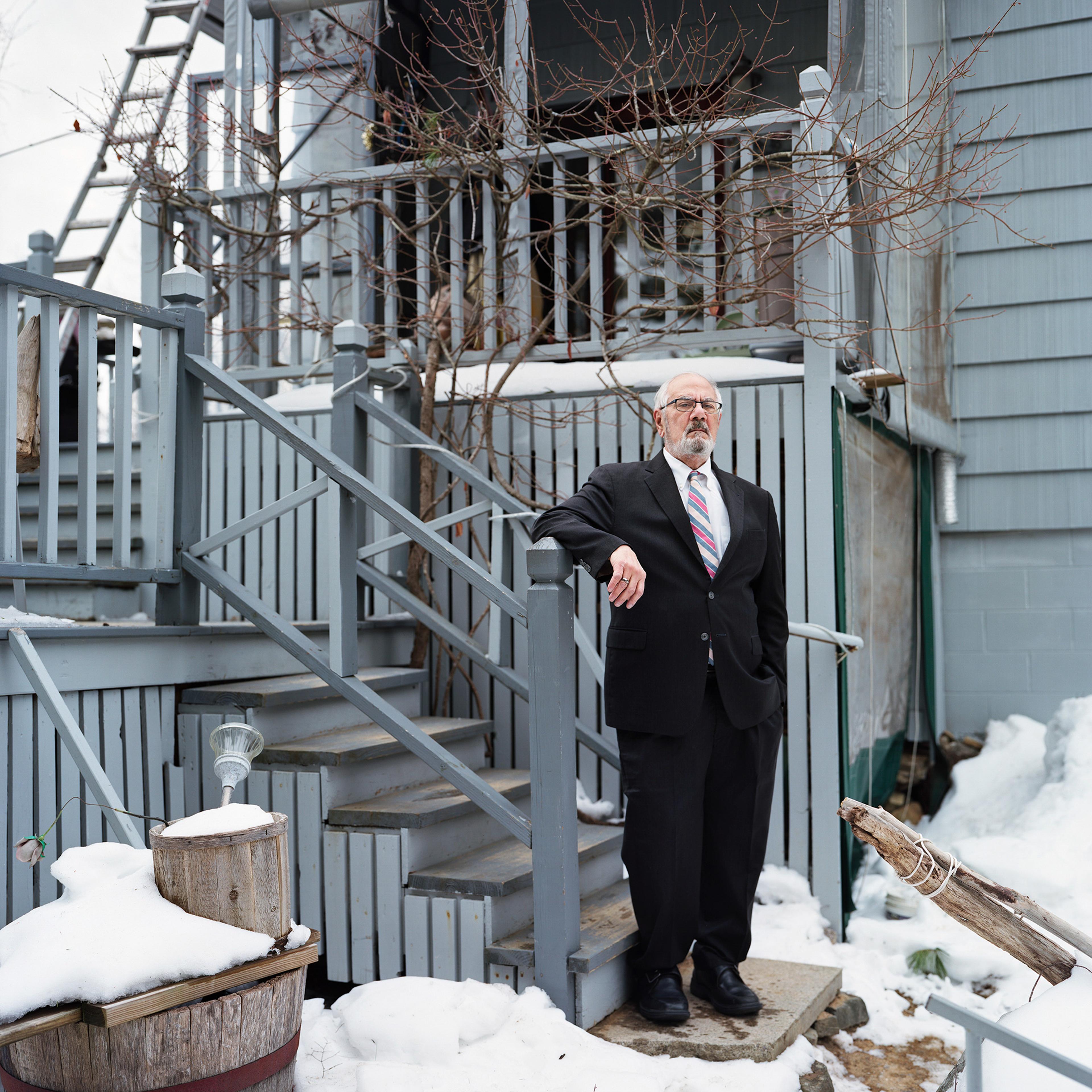 Former U.S. Representative Barney Frank in Ogunquit, Maine, on March 21, 2017.