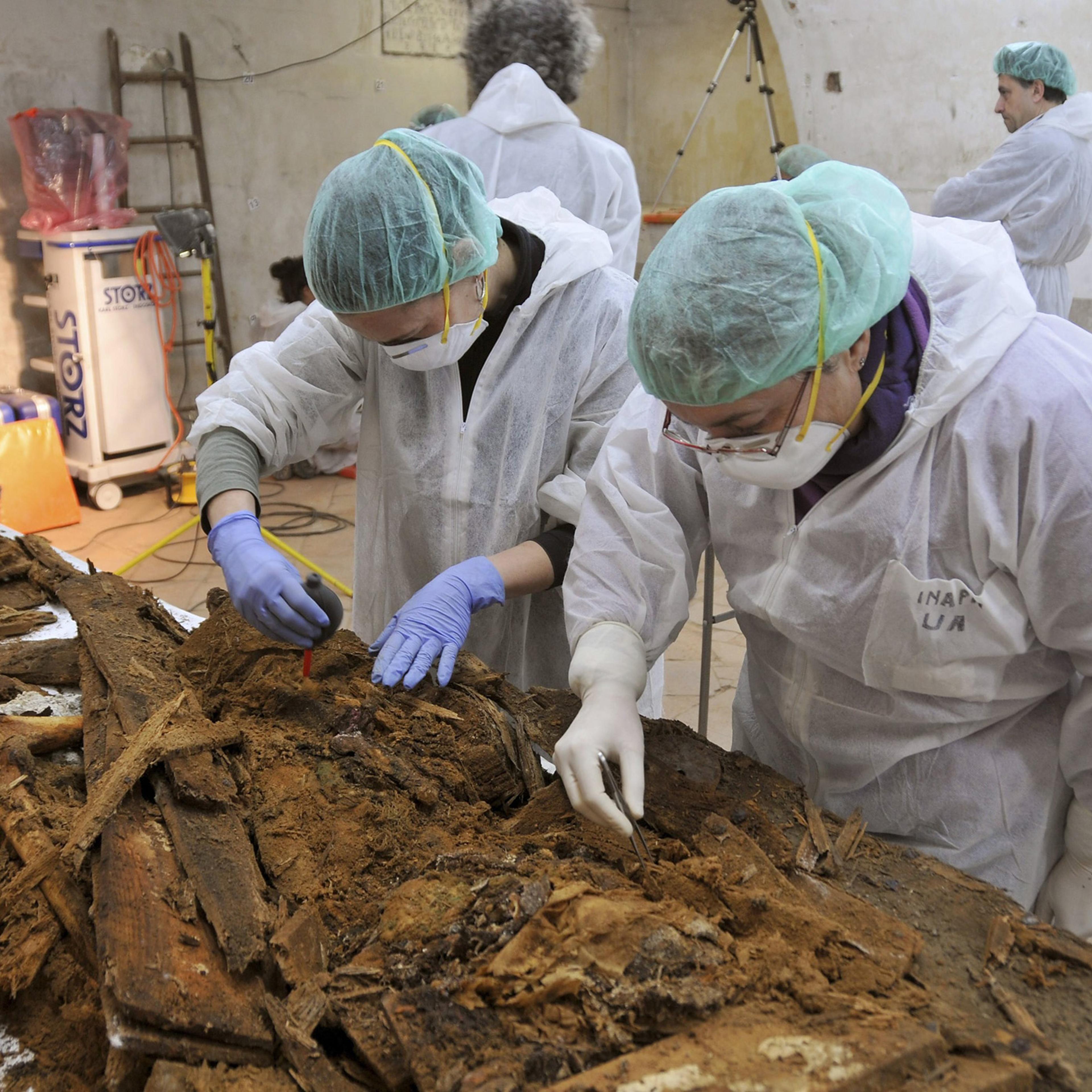 Search of human remains of Cervantes continues