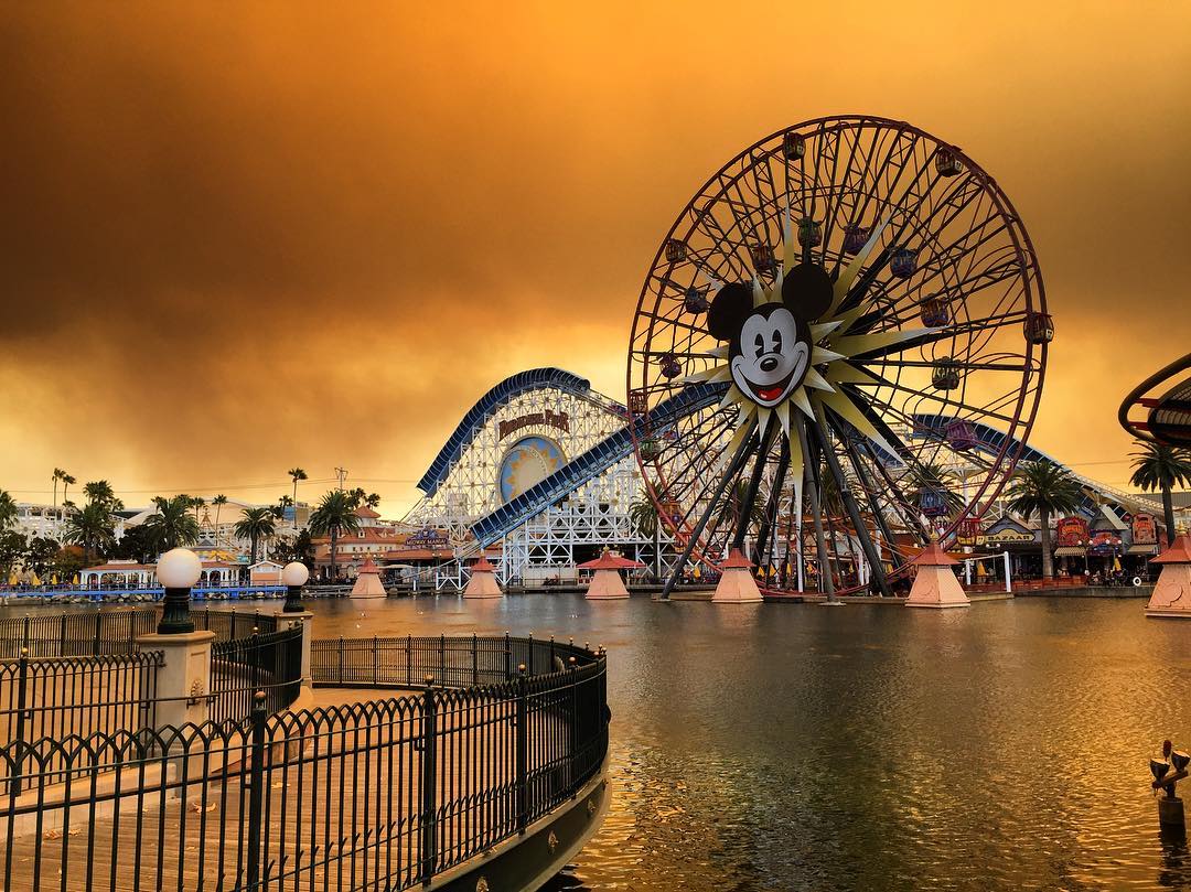 junior-olivas-disneyland-california-wildfire