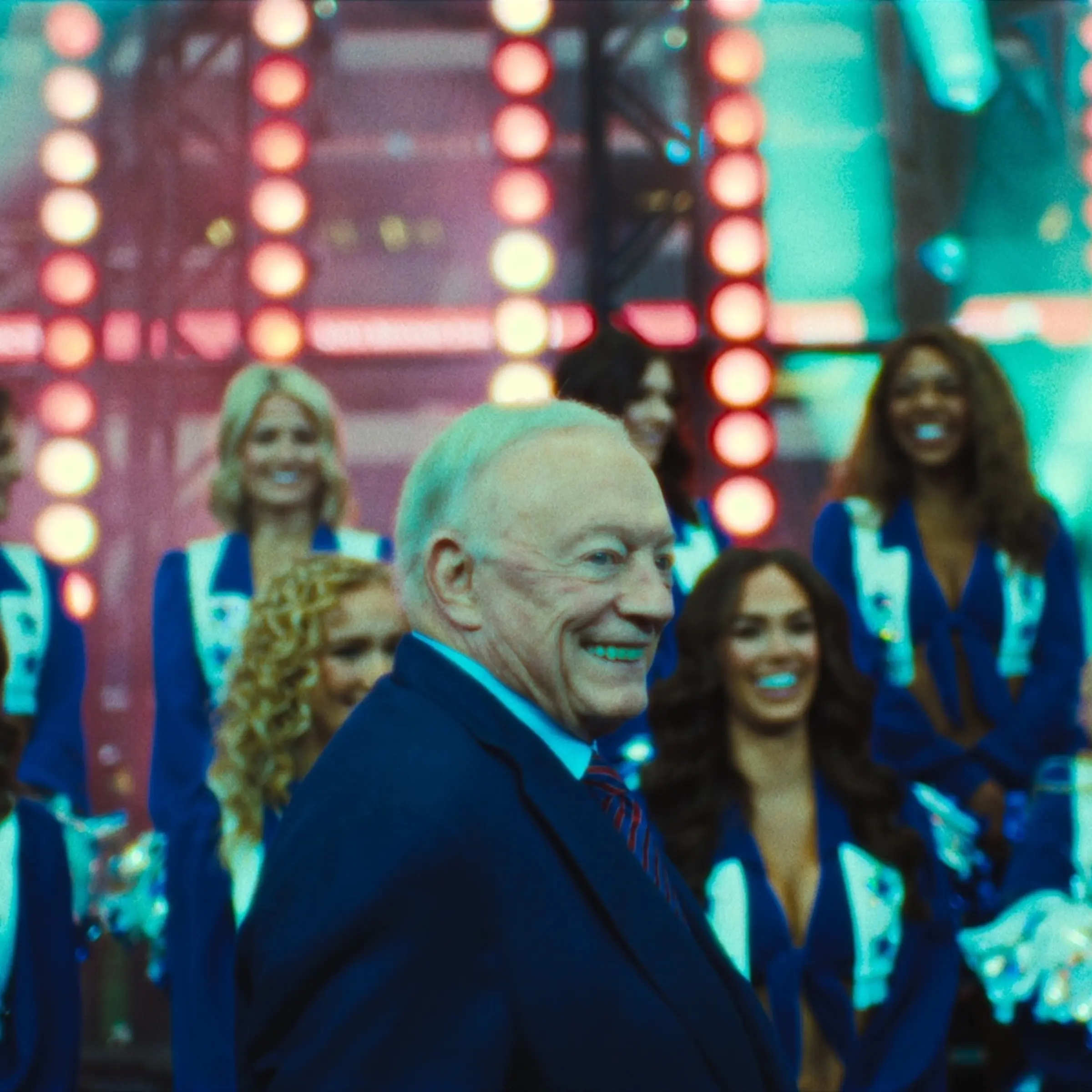 America’s Team: The Gambler and His Cowboys. Jerry Jones in America’s Team: The Gambler and His Cowboys. Cr. Courtesy of Netflix © 2025