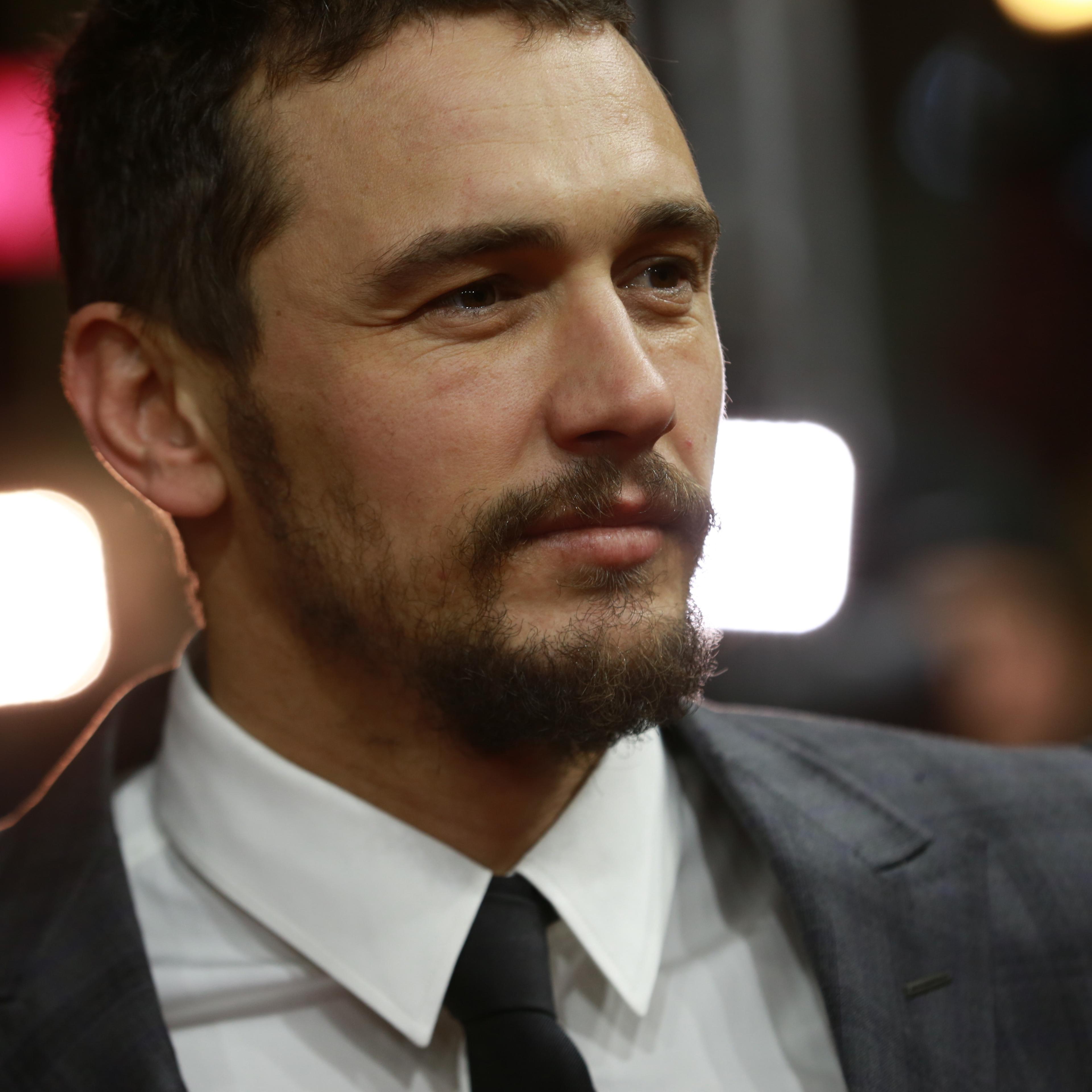 Actor James Franco in the red carpet for the presentation of