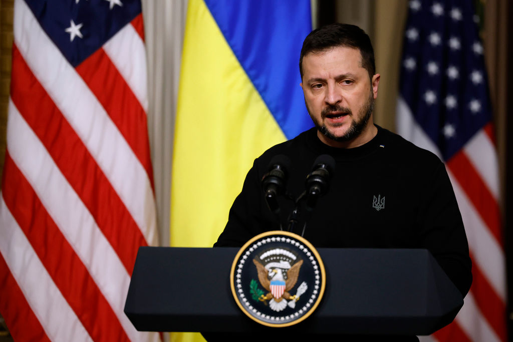 President Biden Meets With Visiting Ukrainian President Zelensky At The White House