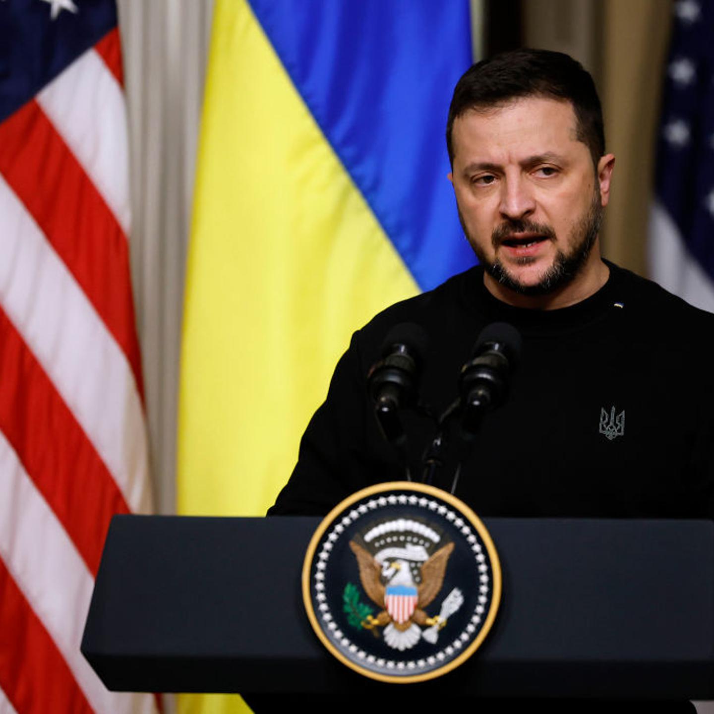 President Biden Meets With Visiting Ukrainian President Zelensky At The White House