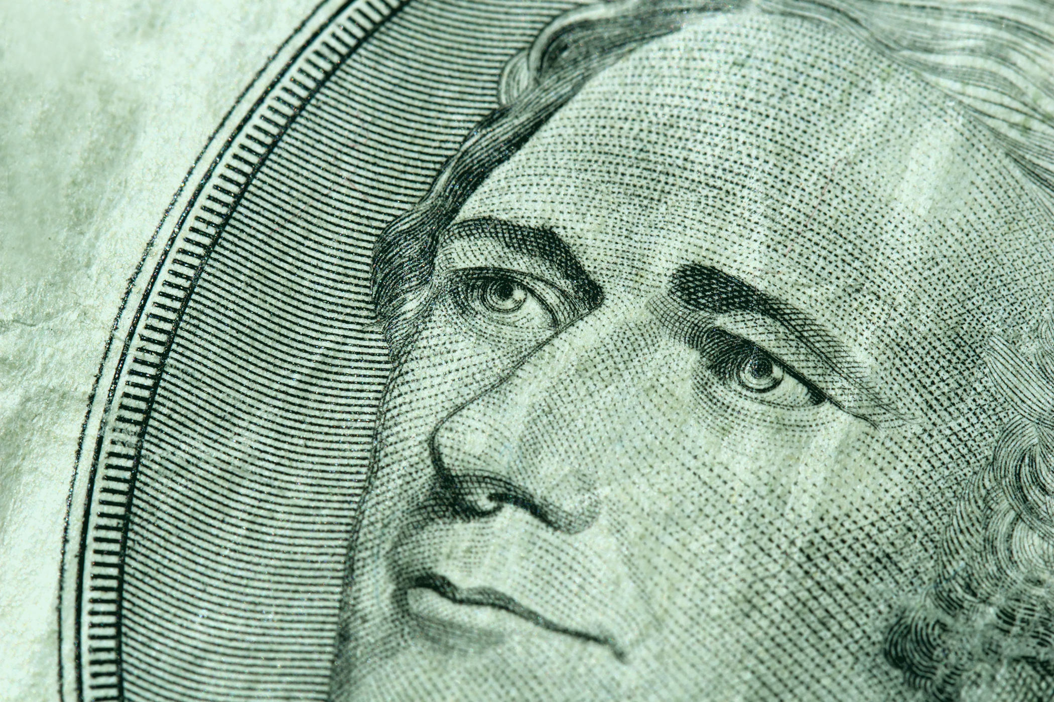 Alexander Hamilton on the $10 bill.