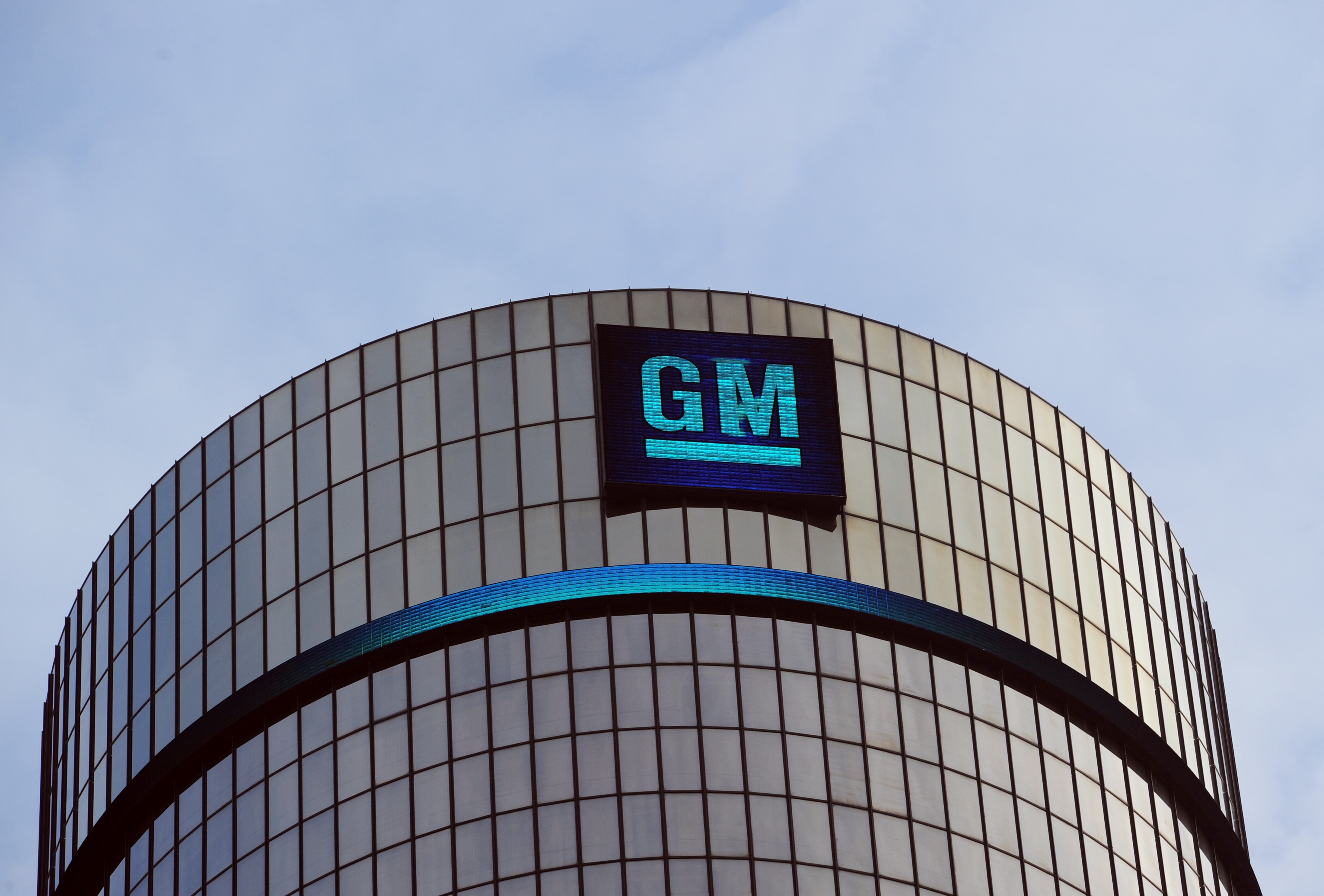 General Motors headquarters in the Renaissance Center on January 14, 2014 in Detroit.