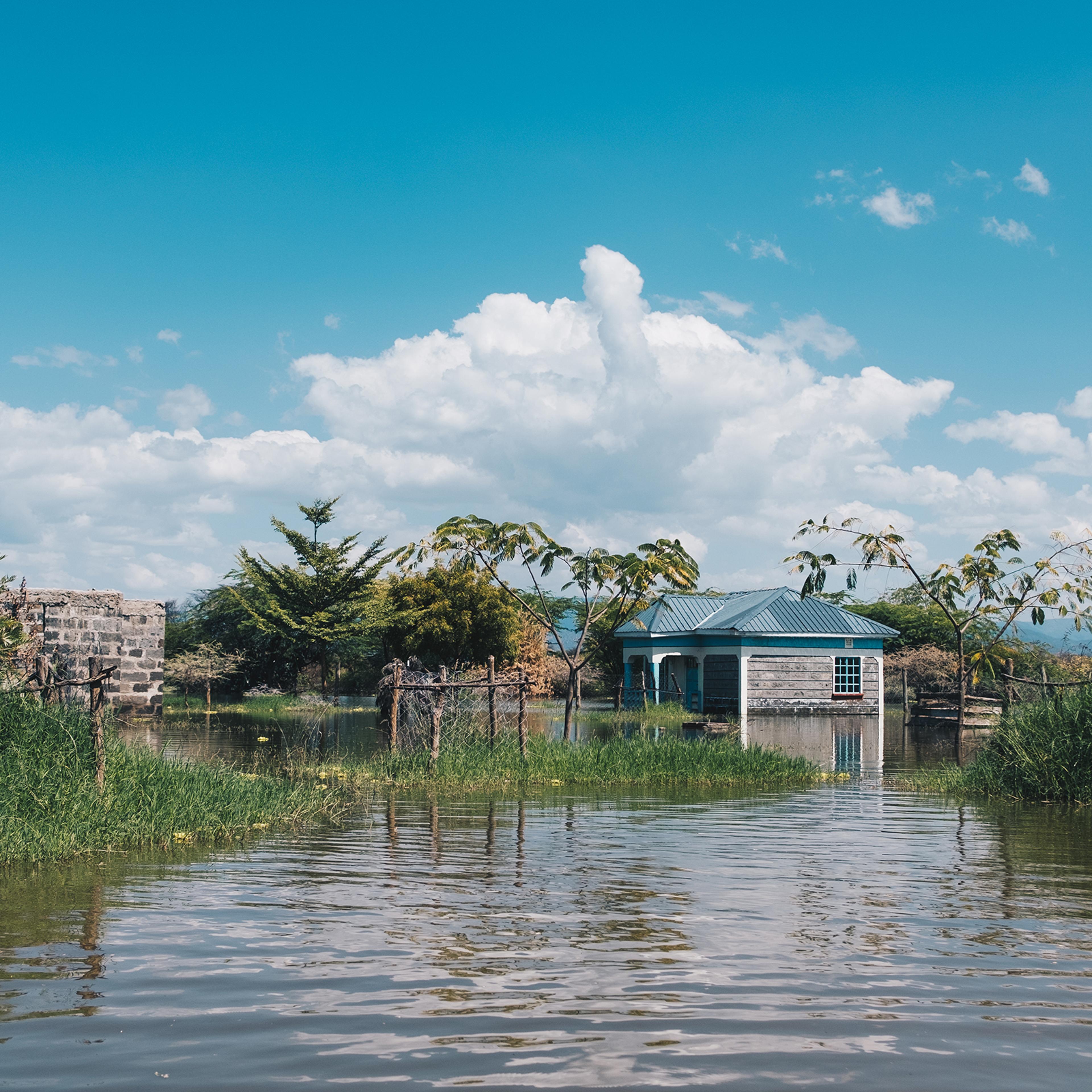When Lake Baringo rose, families in the area lost their homes and grazing fields.