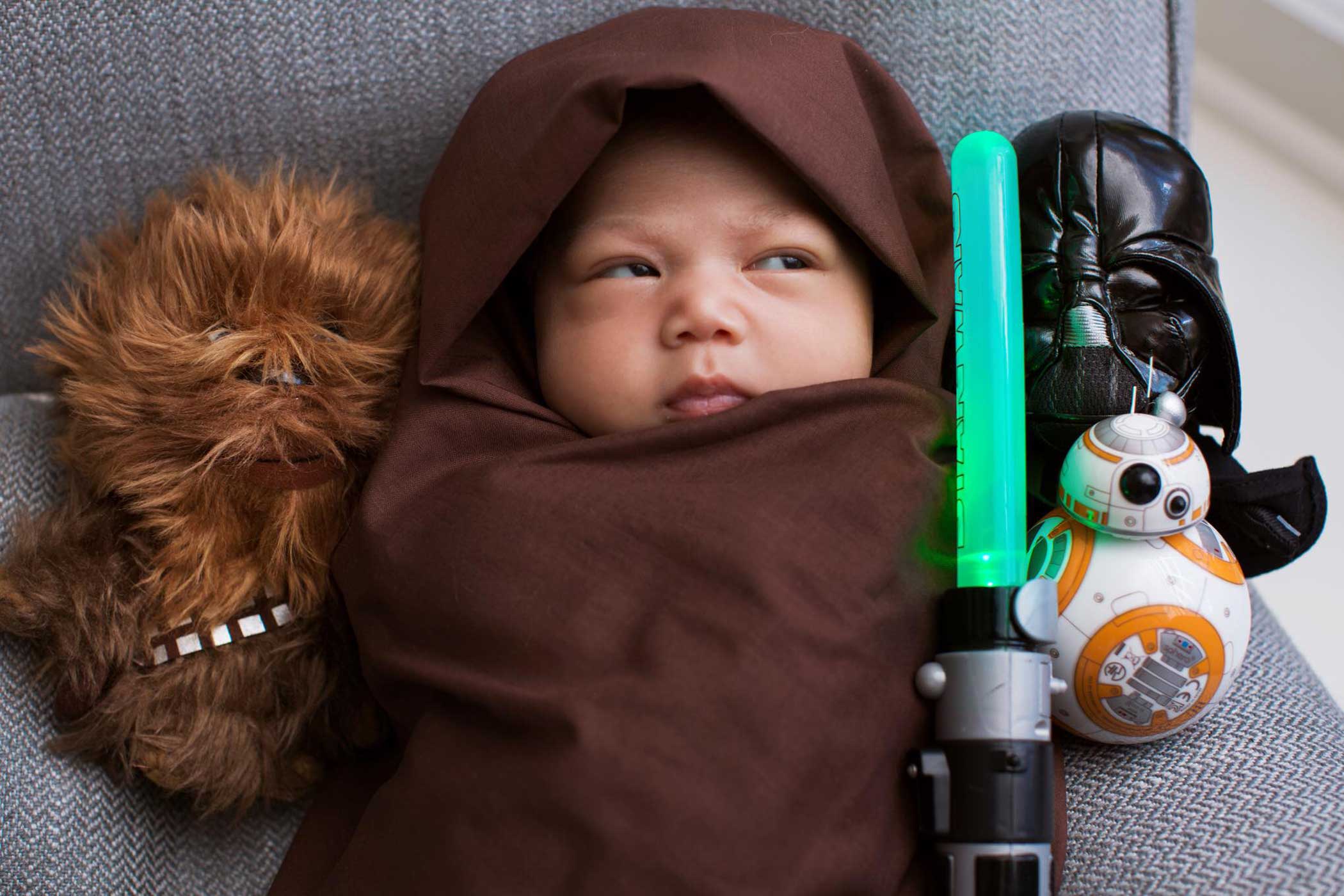 December 17, 2015 The force is strong with this one.