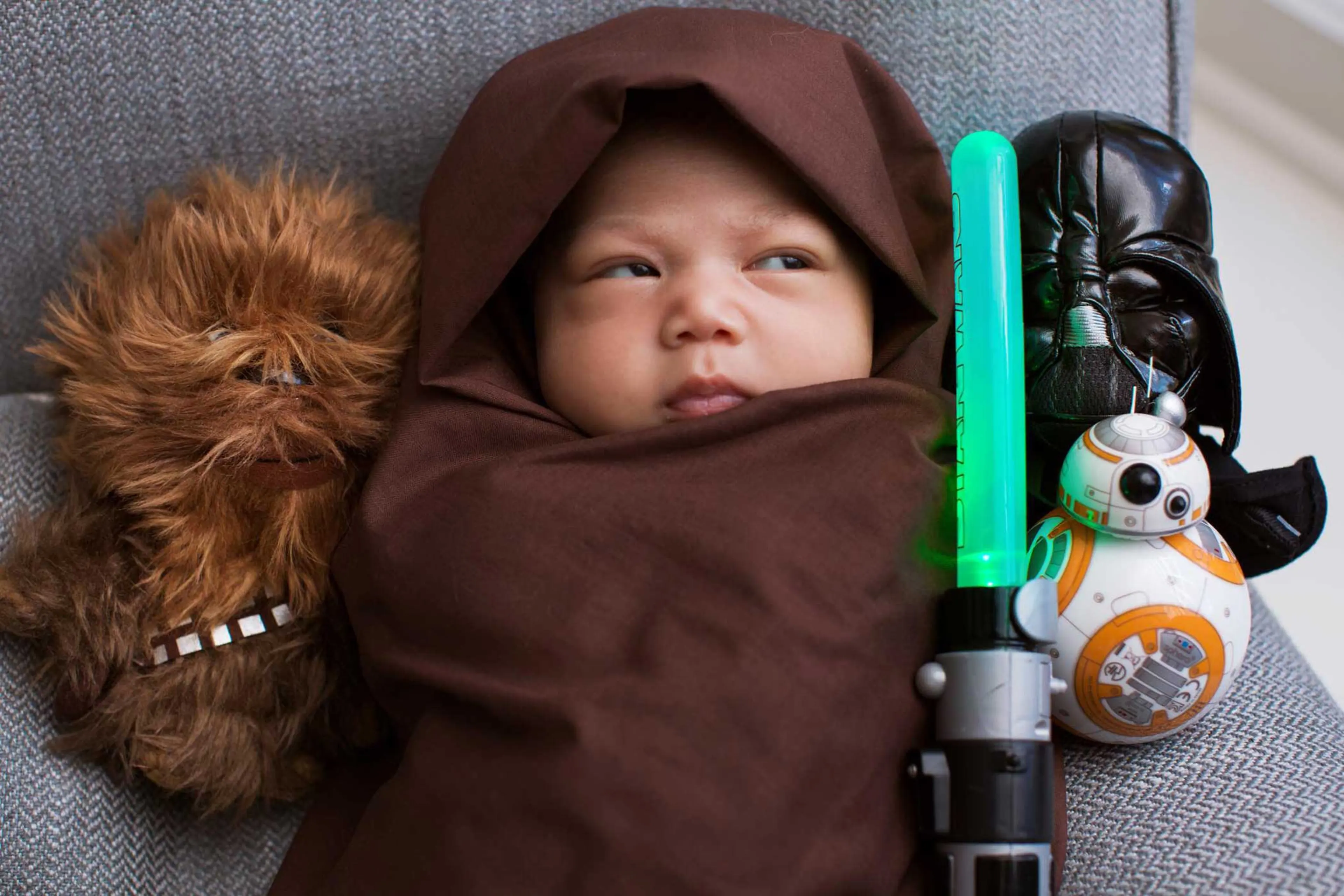 December 17, 2015 The force is strong with this one.