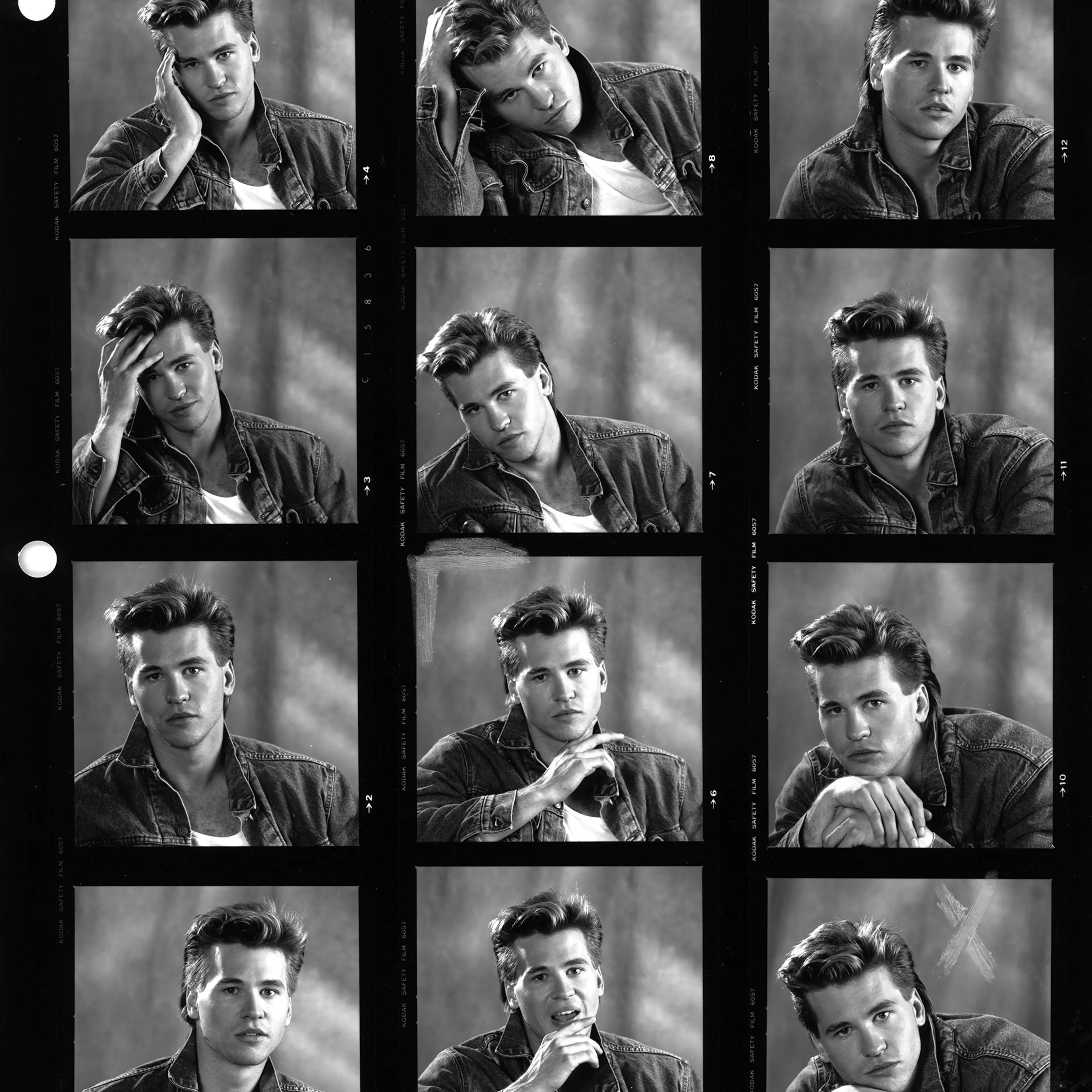 Val Kilmer in Los Angeles, 1986.
