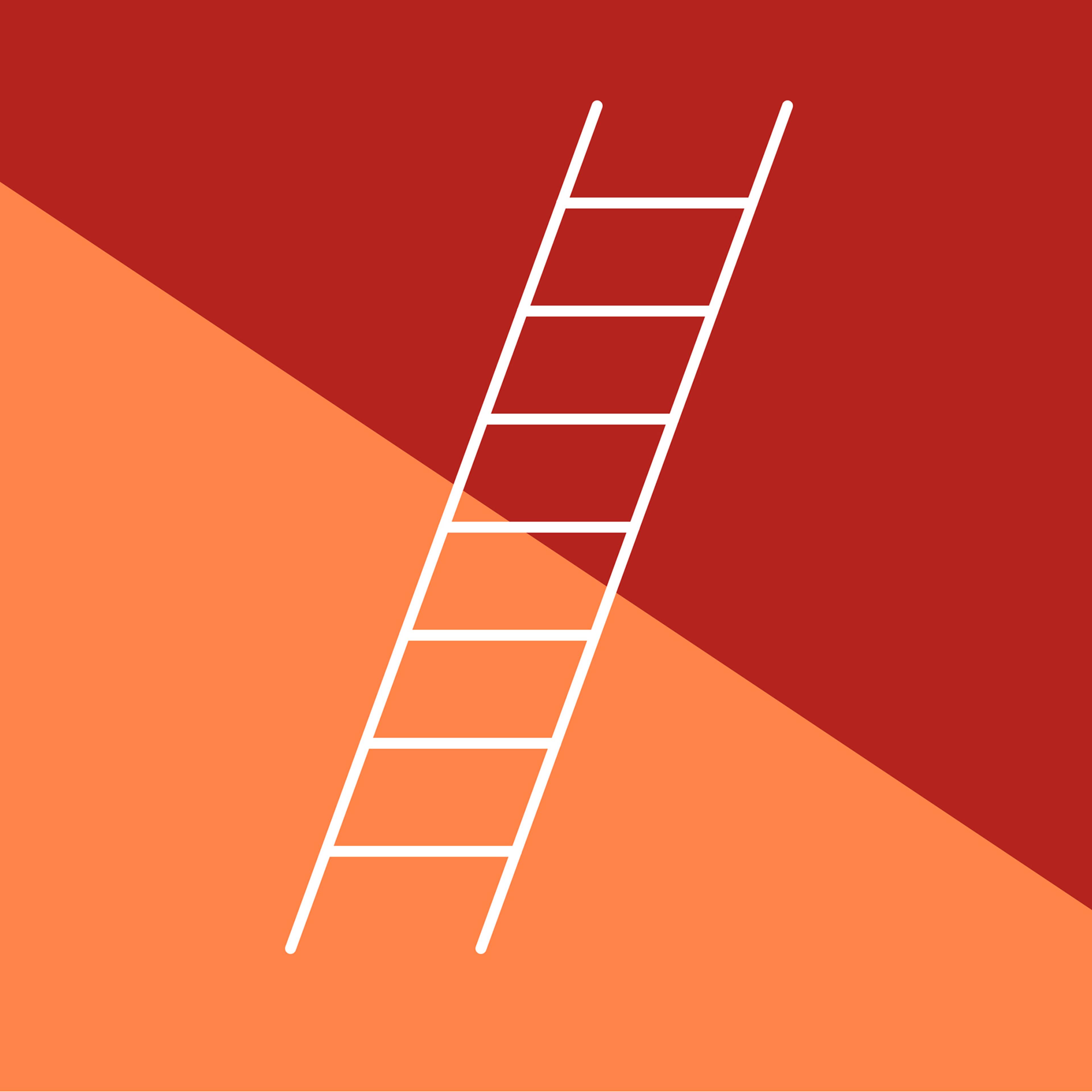 career ladder Motto stock