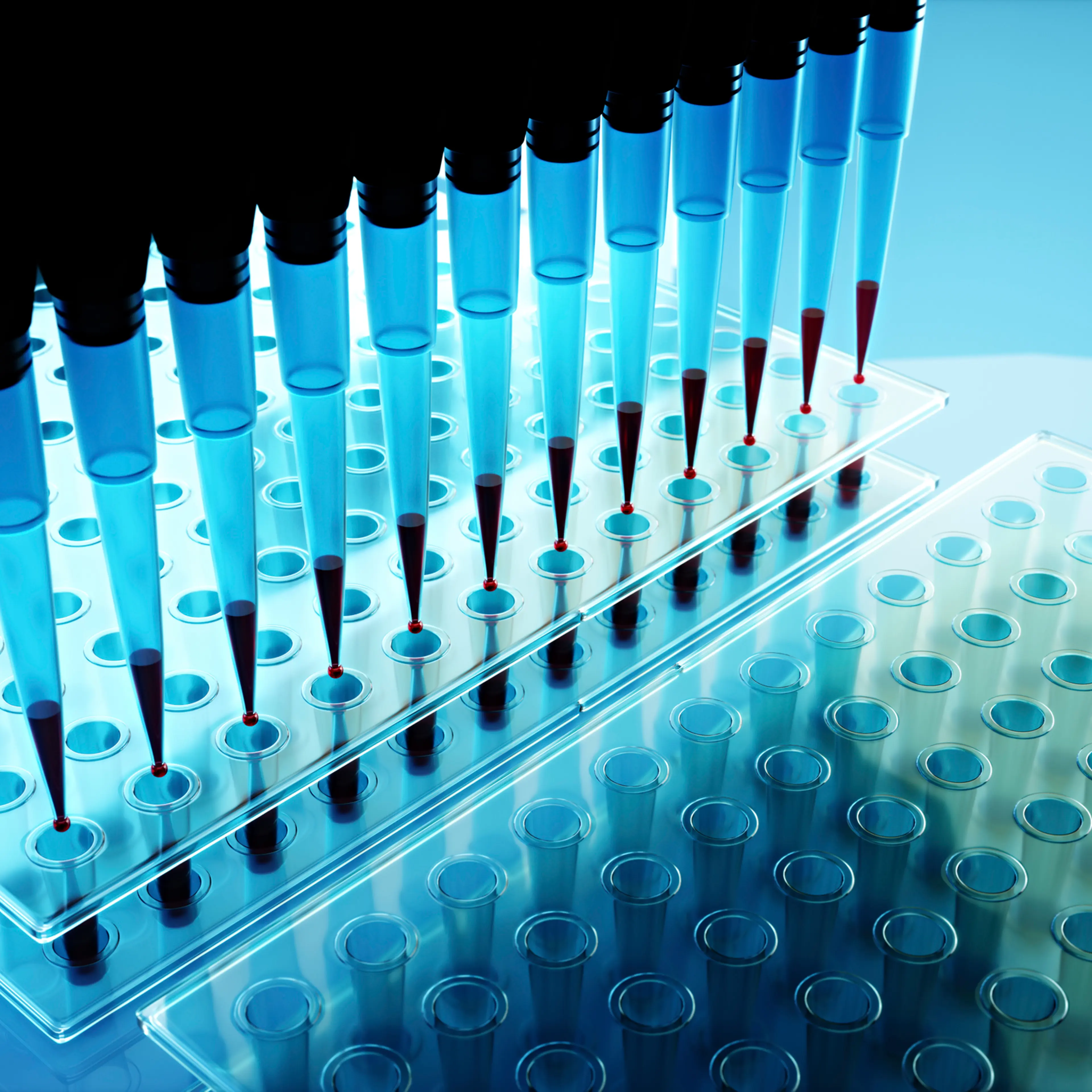 Microbiological research, illustration