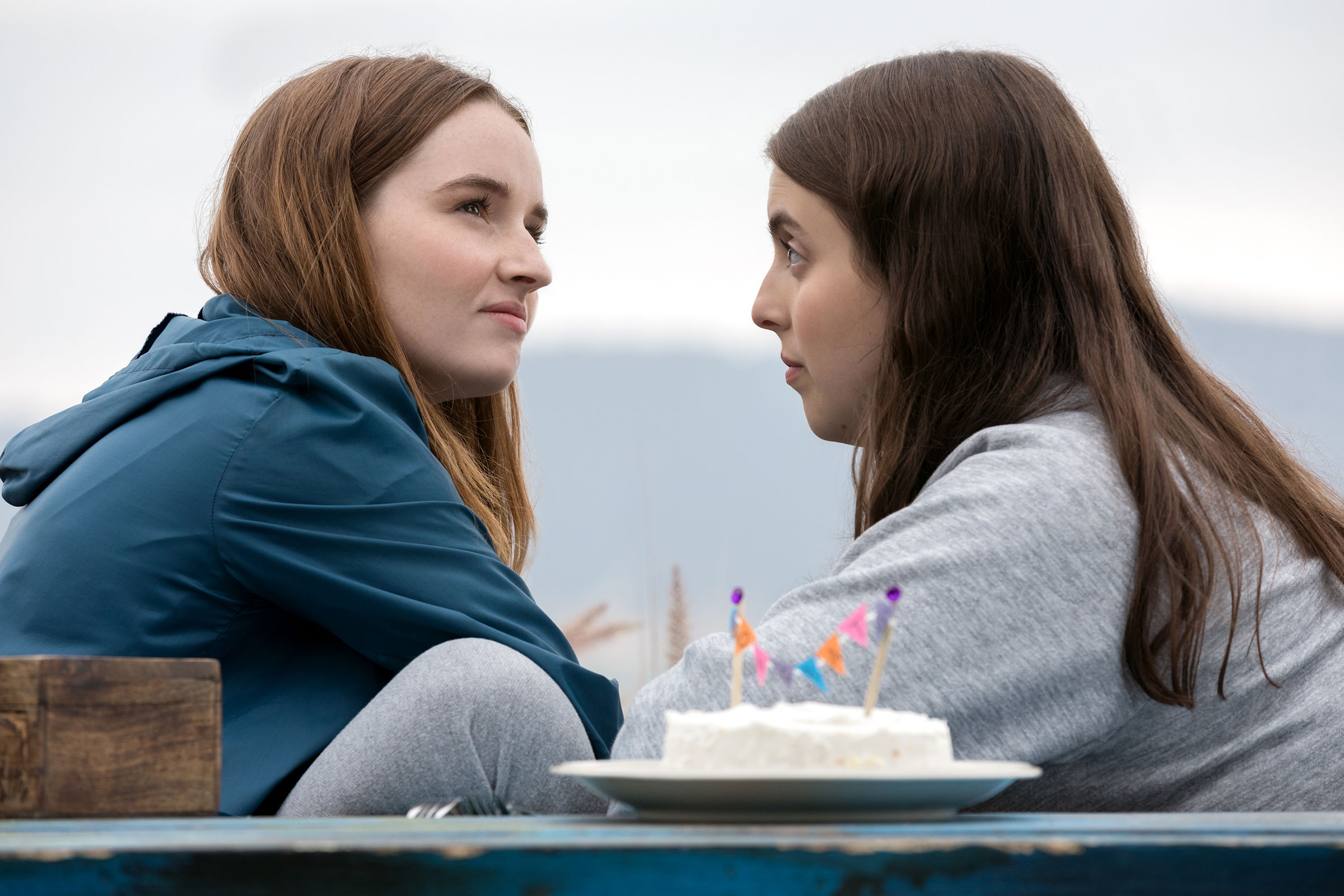 Kaitlyn Dever stars as Amy and Beanie Feldstein as Molly in Olivia Wilde’s directorial debut, 'Booksmart'.