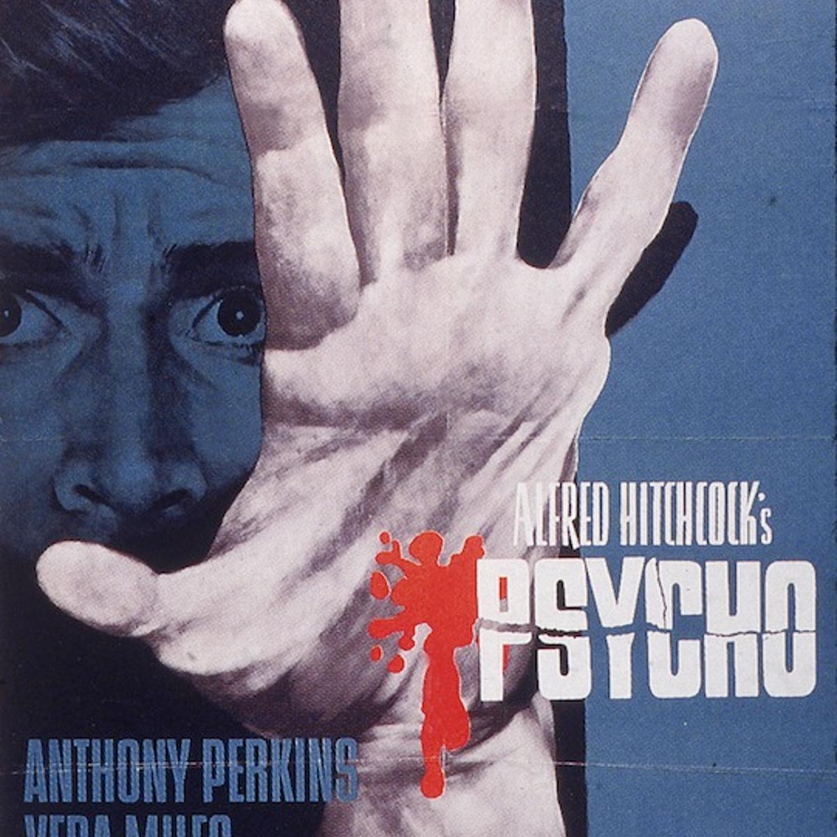 Movie Poster For 'Psycho'