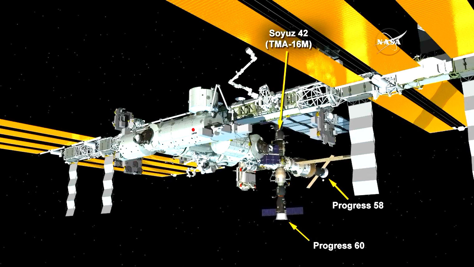 progress 60 ISS nasa